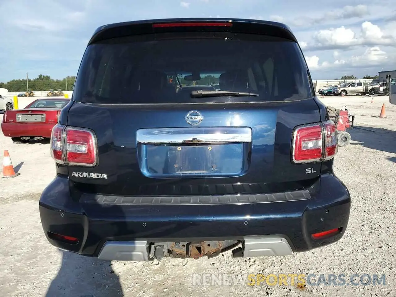 6 fotografías del automóvil dañado JN8AY2NC6H9511168 NISSAN ARMADA 2017