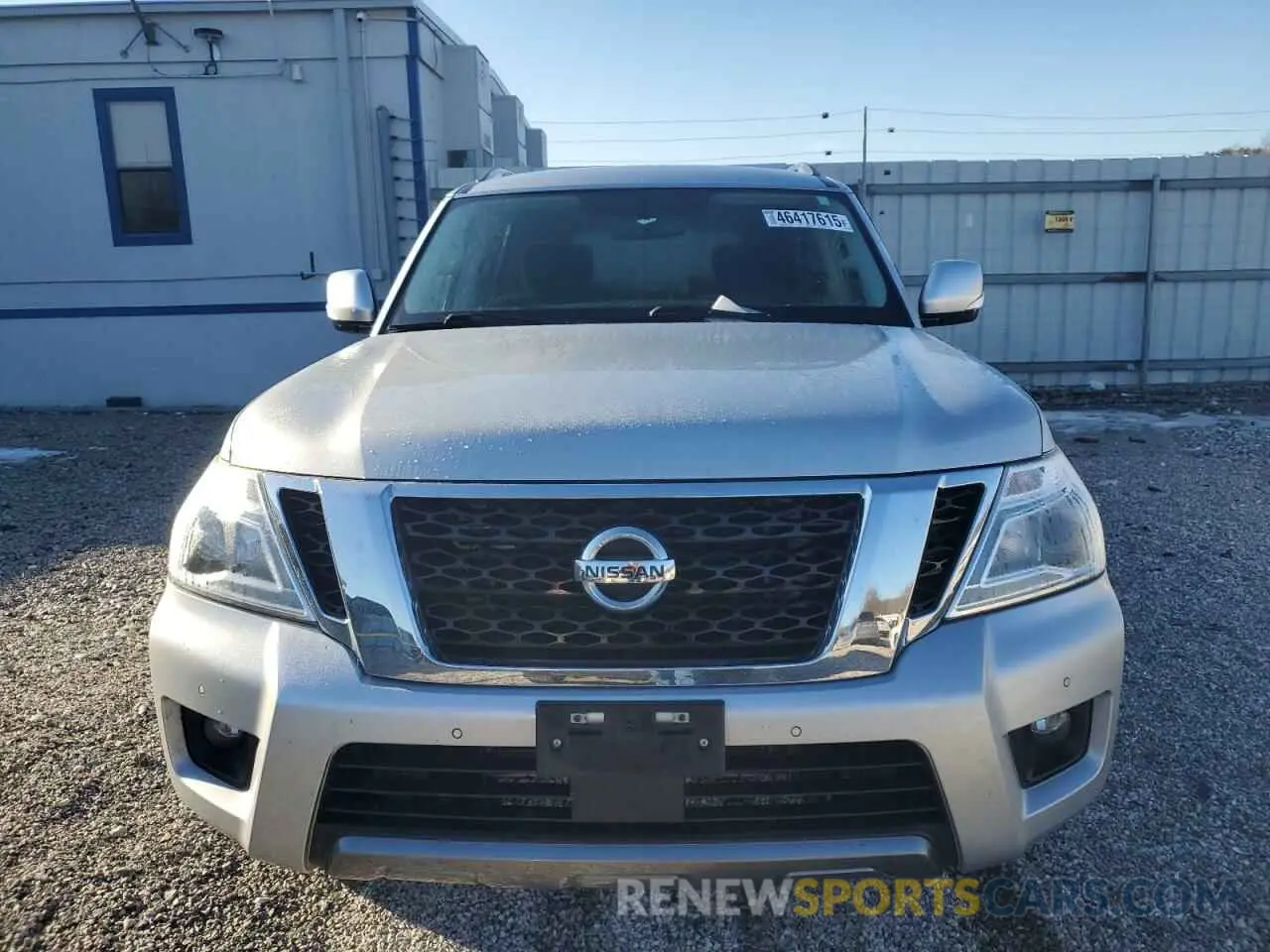 5 fotografías del automóvil dañado JN8AY2NC0K9587184 NISSAN ARMADA 2019