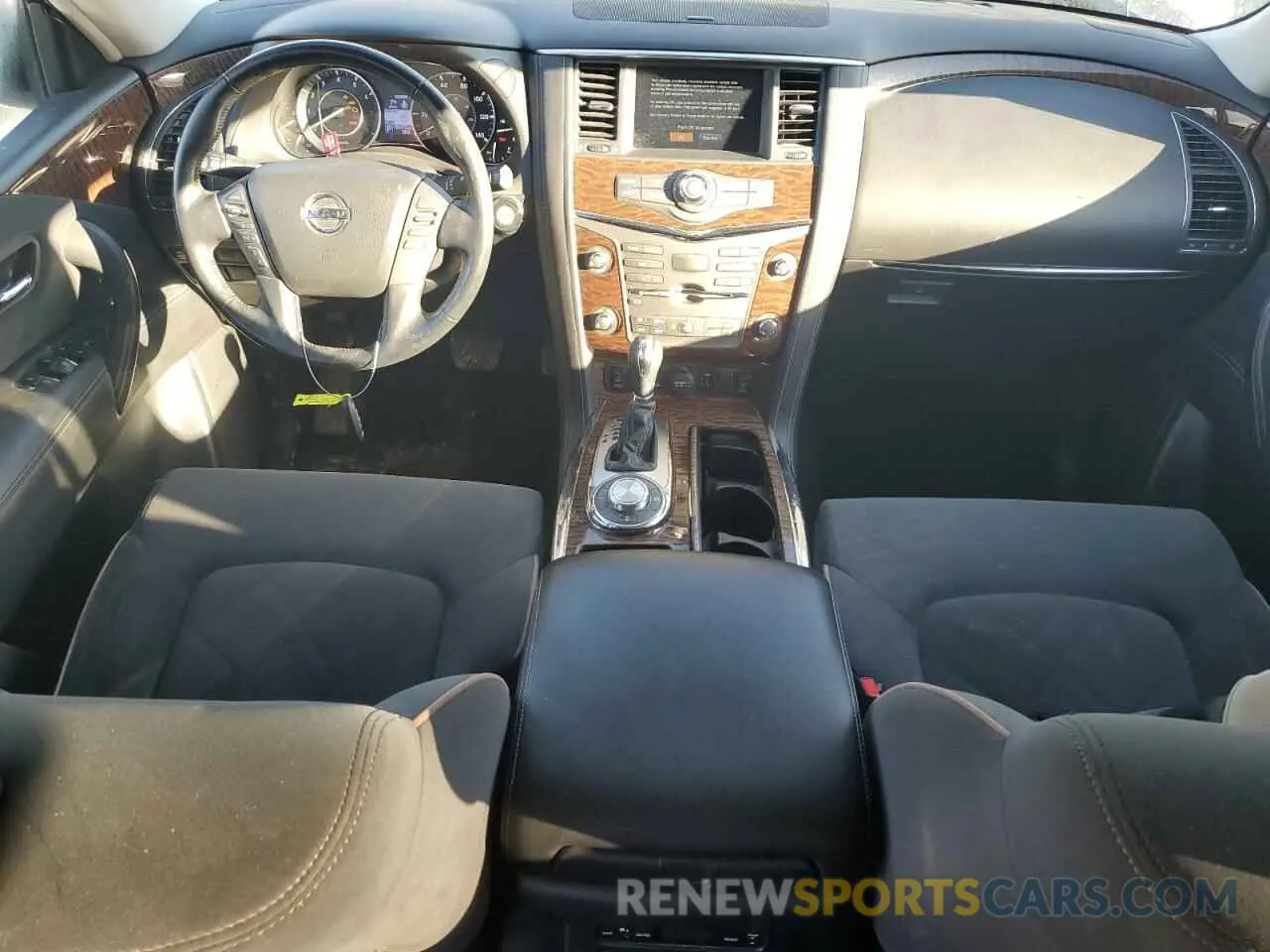 8 fotografías del automóvil dañado JN8AY2NC0K9587184 NISSAN ARMADA 2019