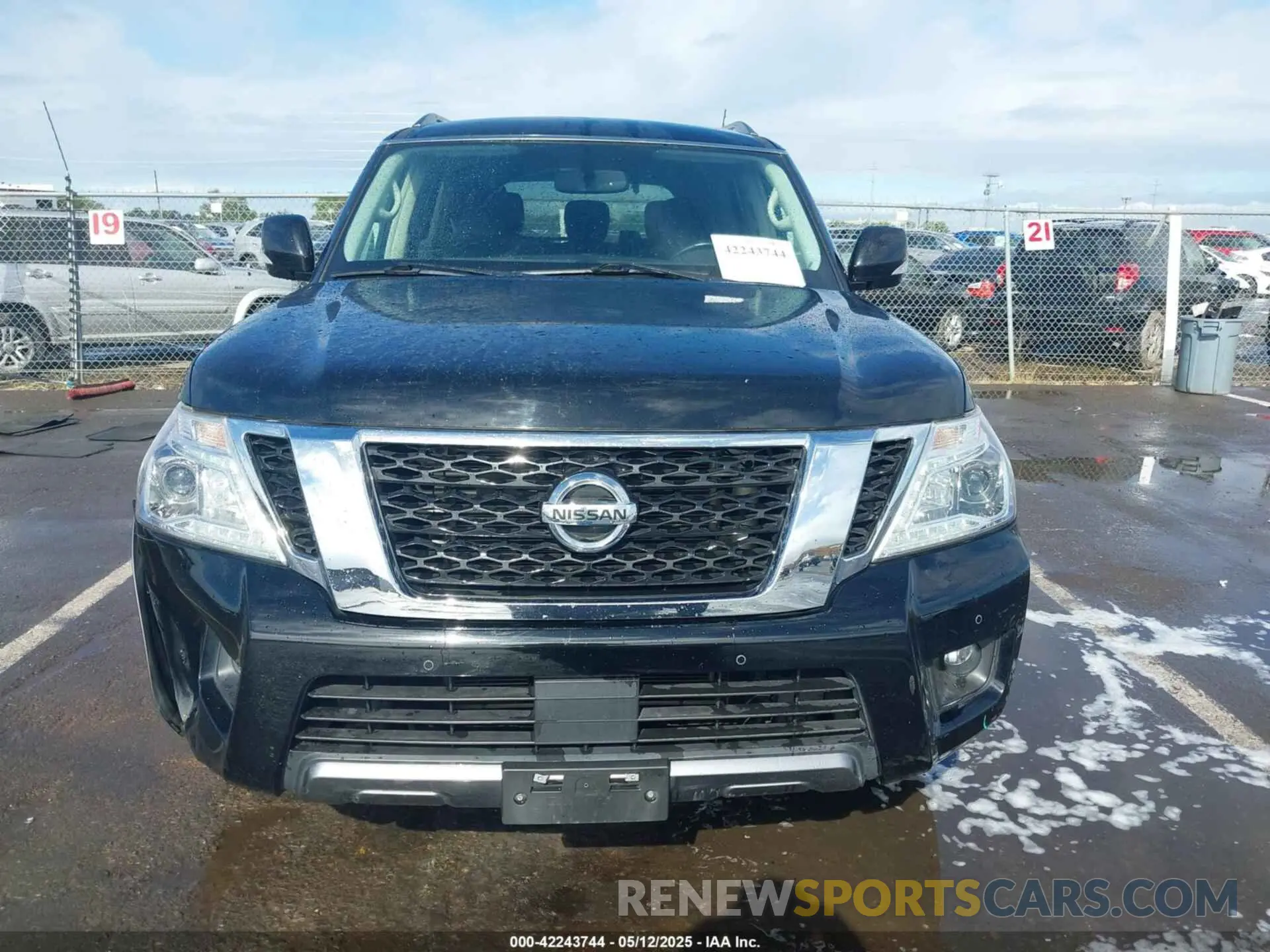 12 fotografías del automóvil dañado JN8AY2NC0K9587699 NISSAN ARMADA 2019