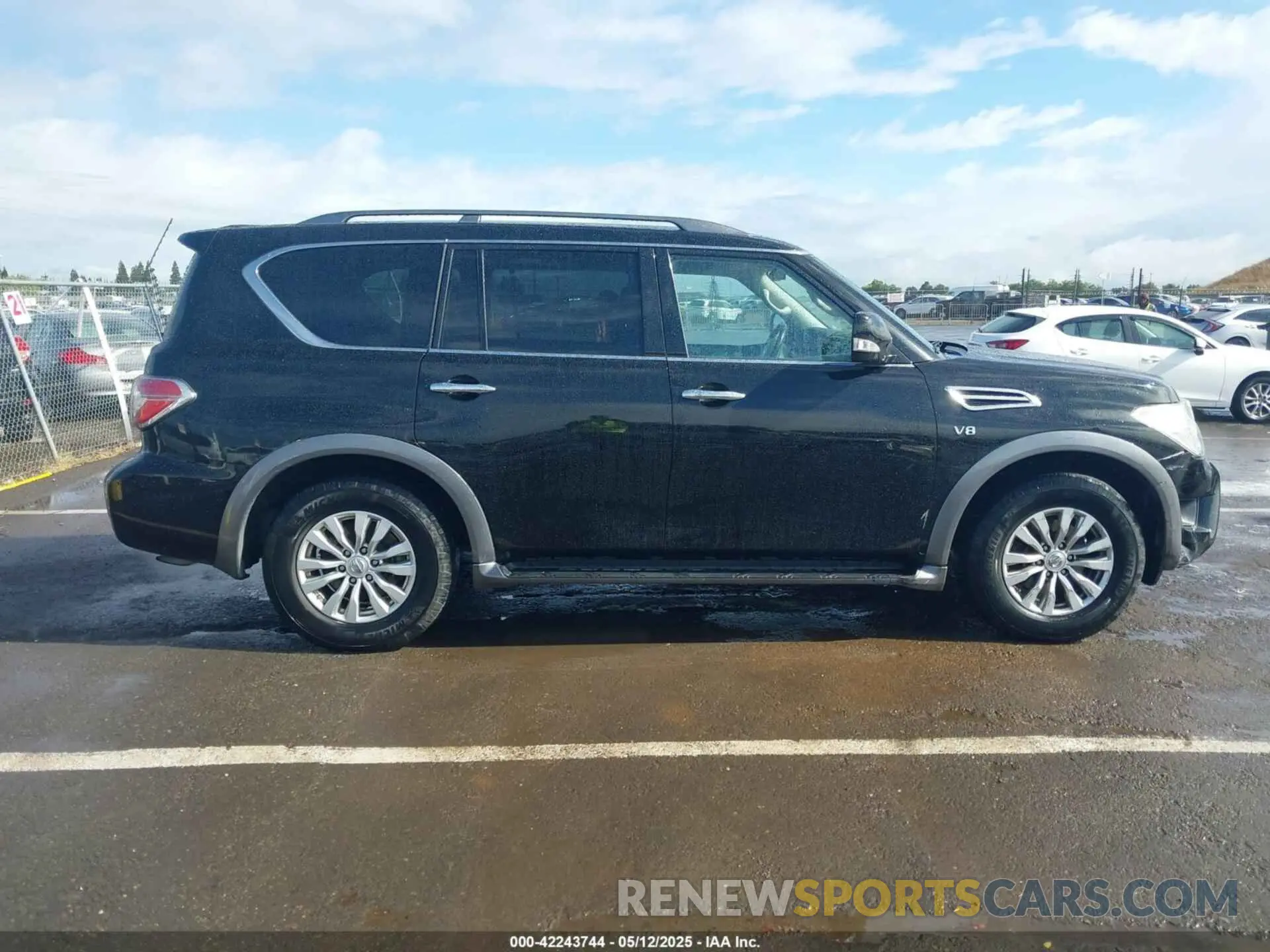 13 fotografías del automóvil dañado JN8AY2NC0K9587699 NISSAN ARMADA 2019