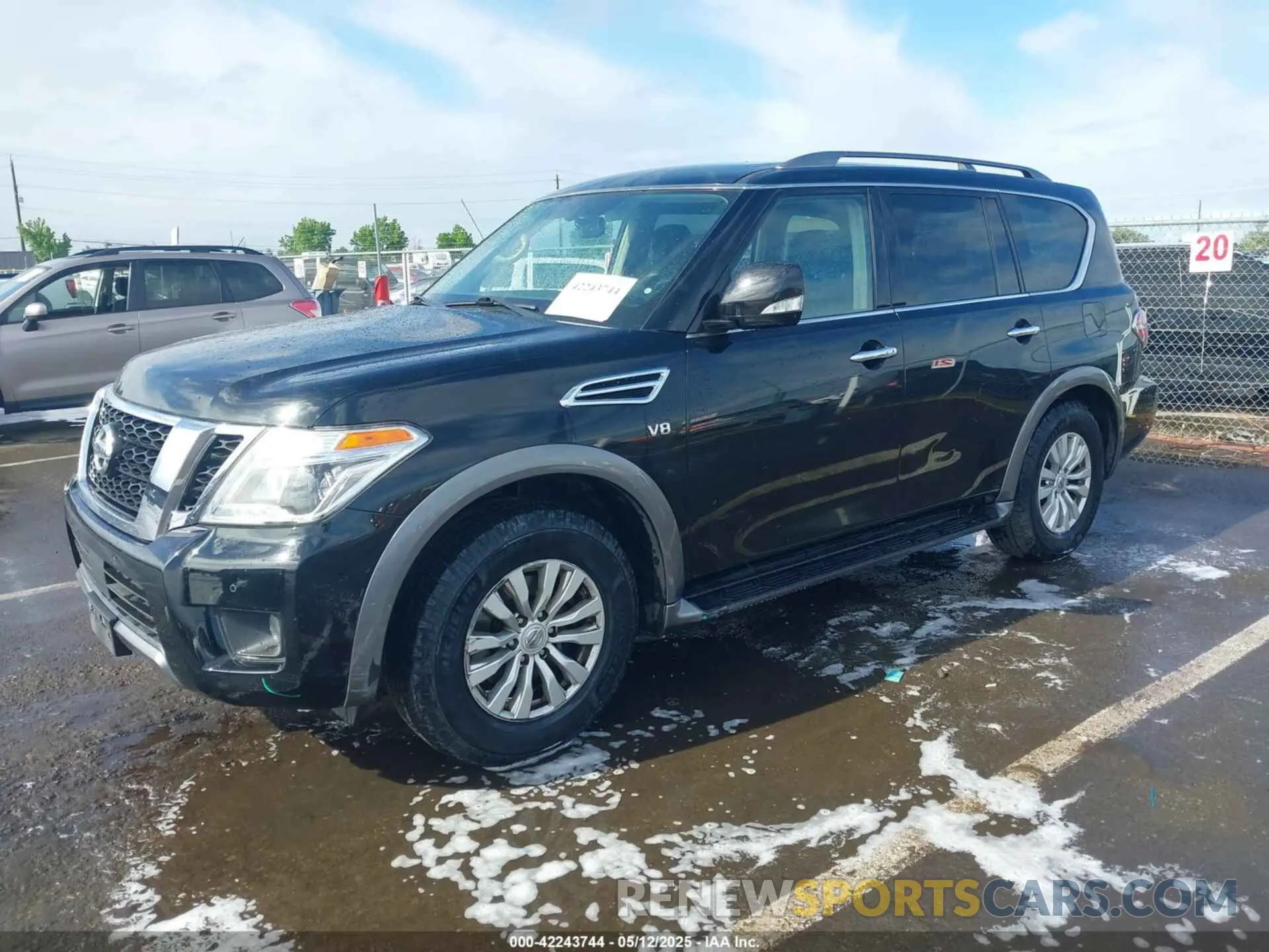 2 fotografías del automóvil dañado JN8AY2NC0K9587699 NISSAN ARMADA 2019