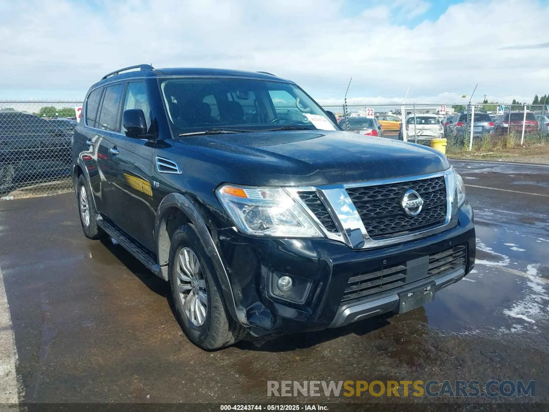 6 fotografías del automóvil dañado JN8AY2NC0K9587699 NISSAN ARMADA 2019