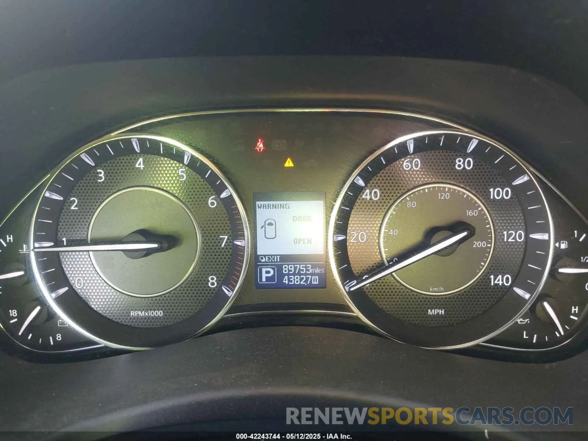 7 fotografías del automóvil dañado JN8AY2NC0K9587699 NISSAN ARMADA 2019