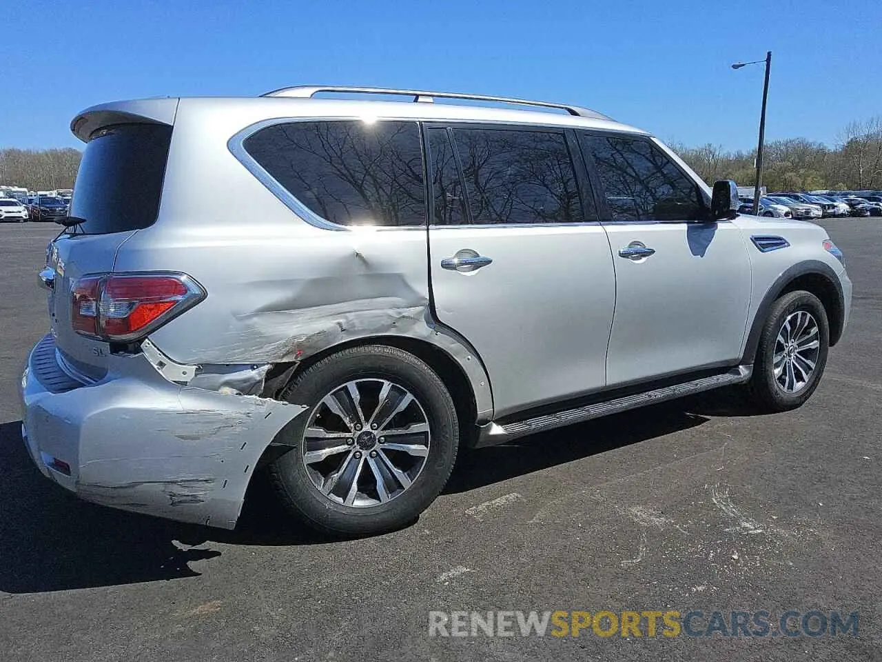 3 fotografías del automóvil dañado JN8AY2NC3K9586465 NISSAN ARMADA 2019