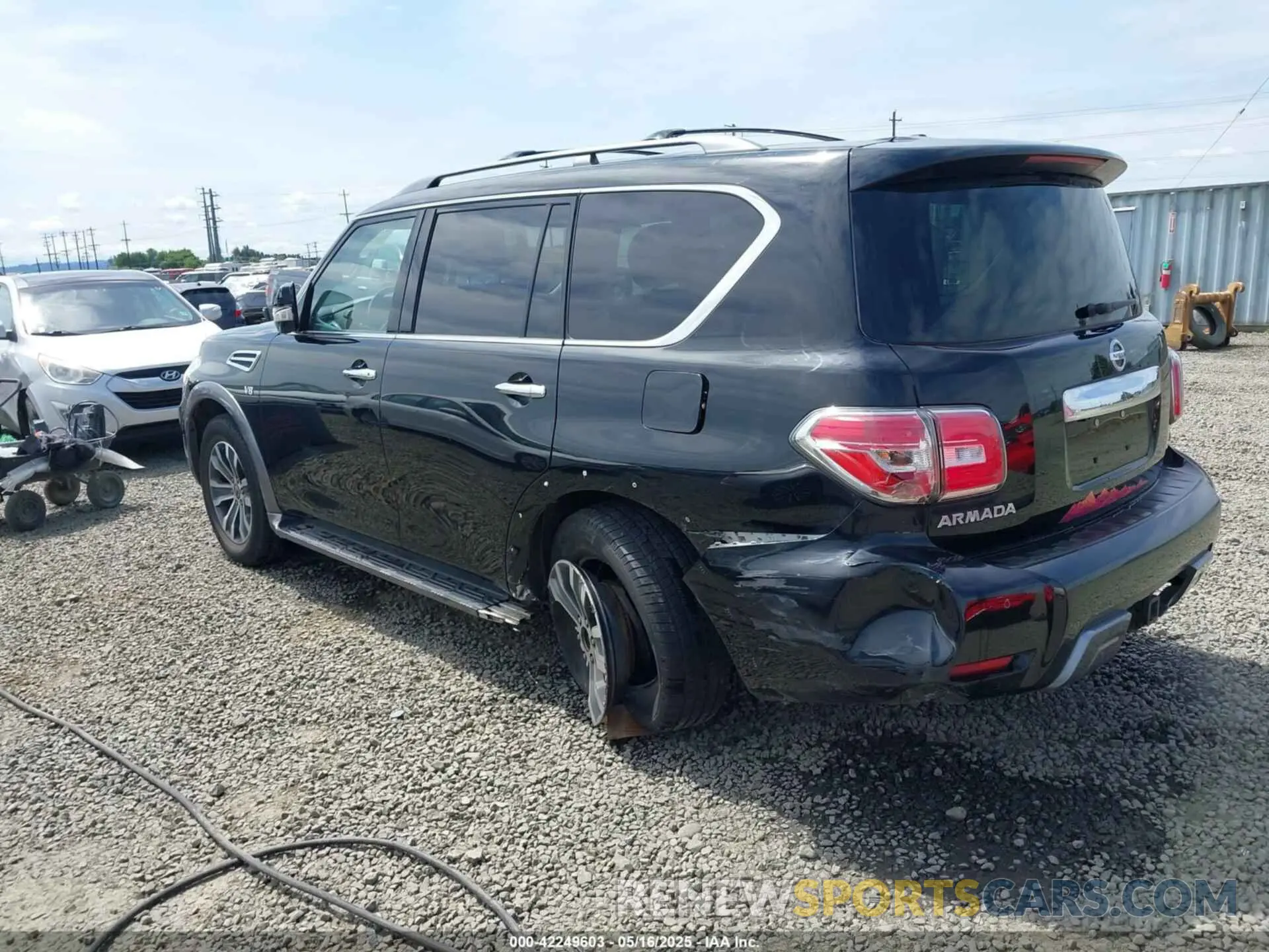 3 fotografías del automóvil dañado JN8AY2NC3KX510384 NISSAN ARMADA 2019