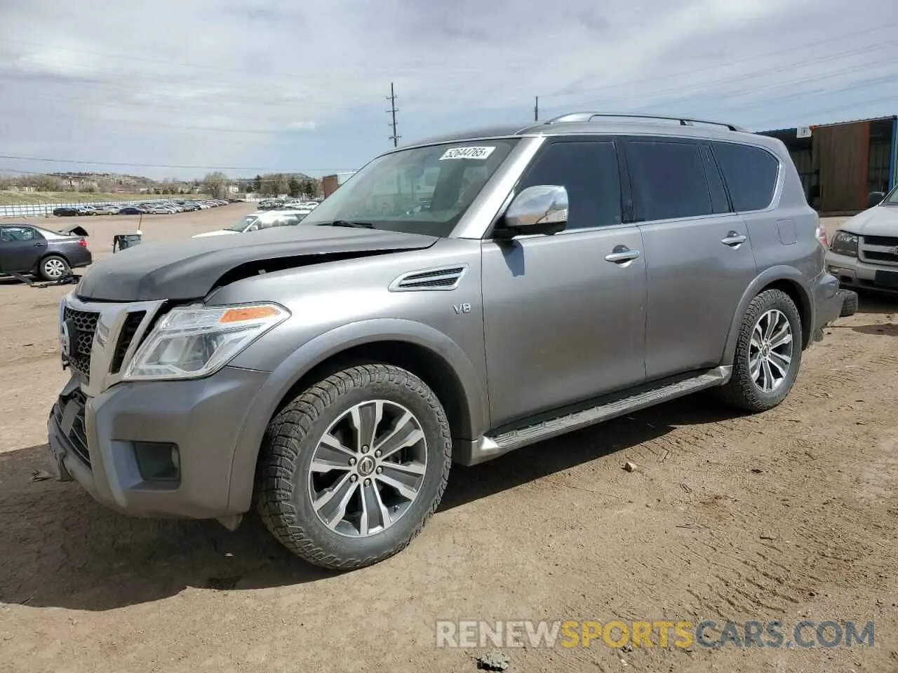 1 fotografías del automóvil dañado JN8AY2NC4KX512564 NISSAN ARMADA 2019