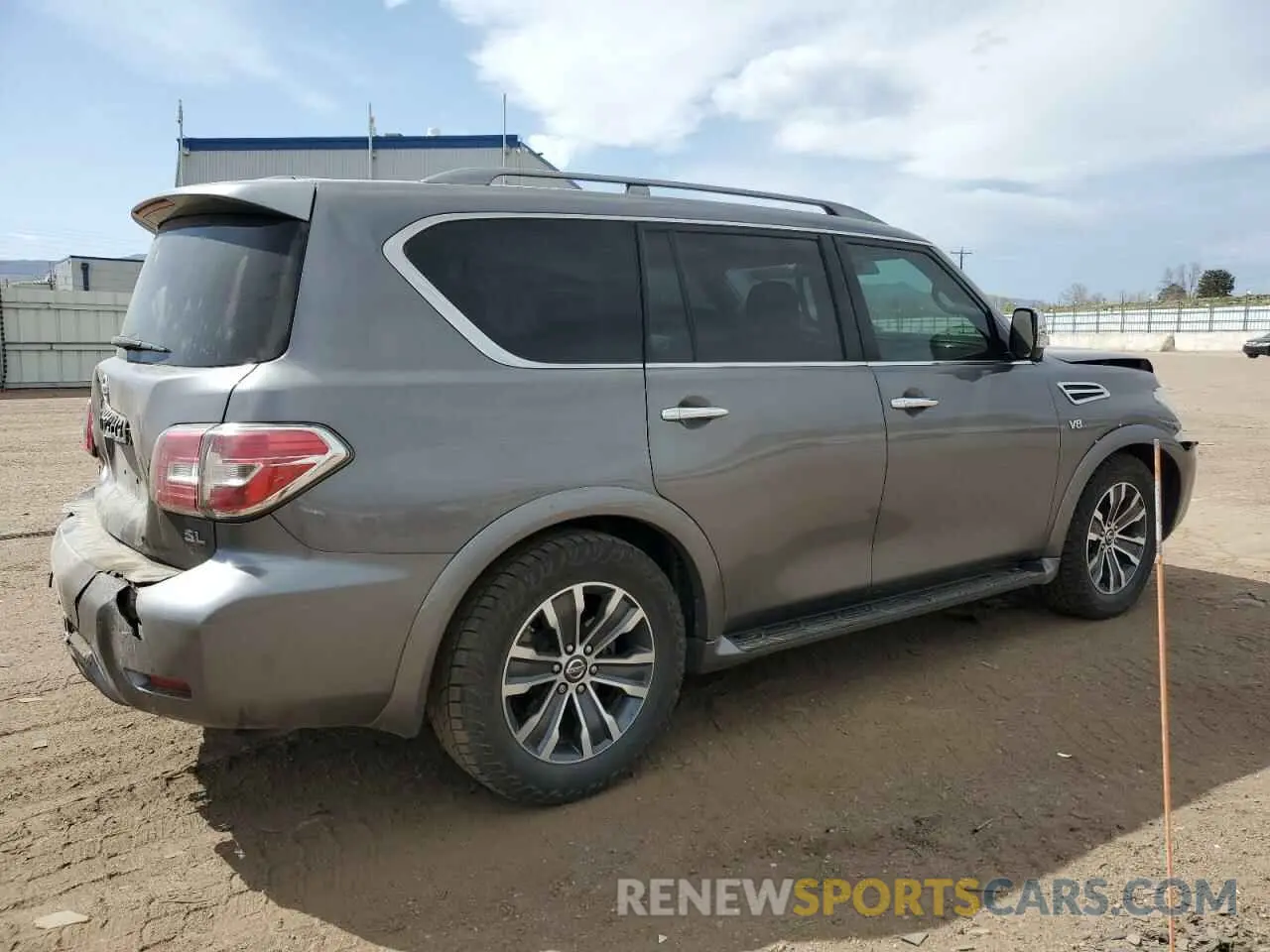 3 fotografías del automóvil dañado JN8AY2NC4KX512564 NISSAN ARMADA 2019