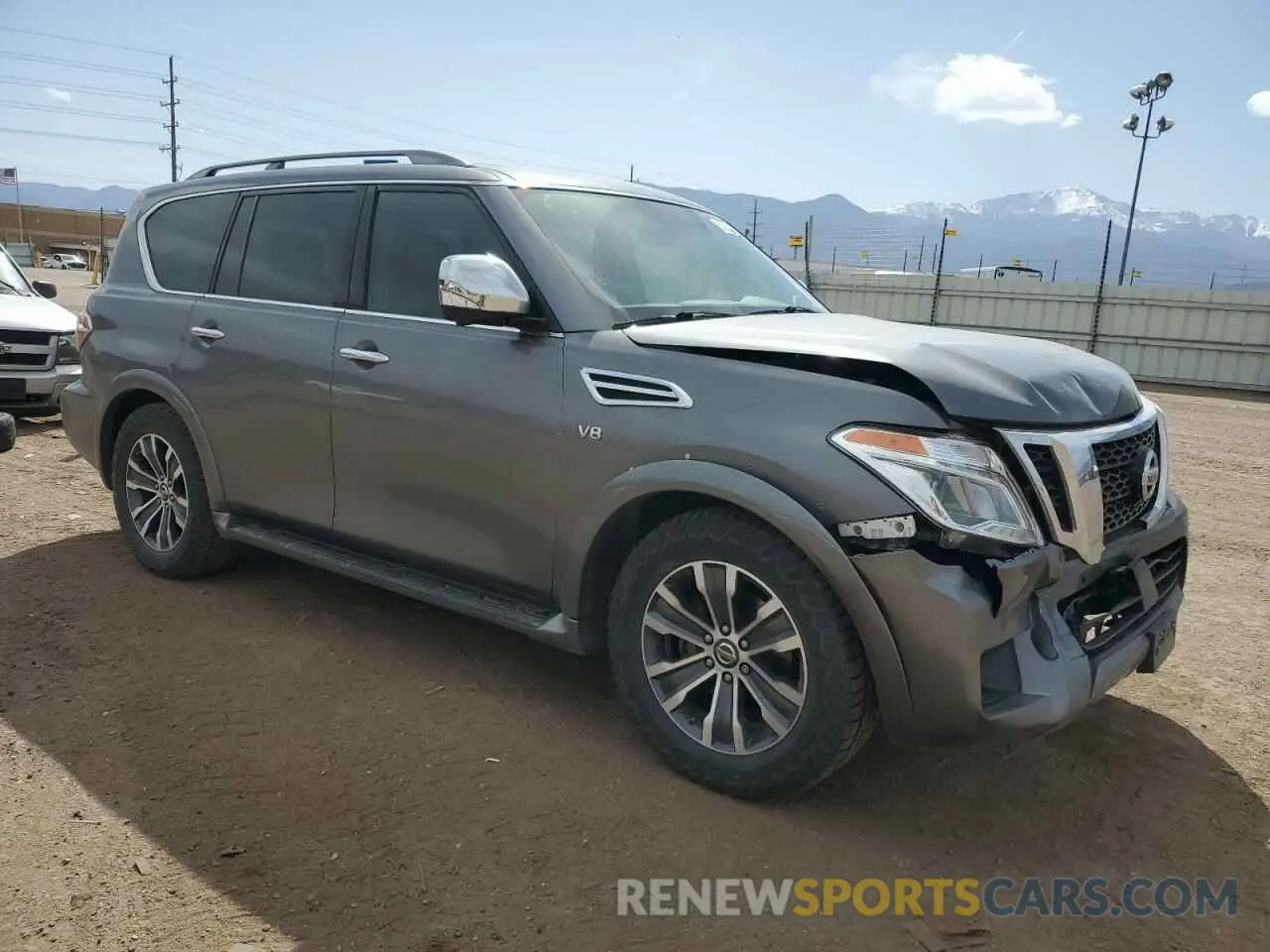 4 fotografías del automóvil dañado JN8AY2NC4KX512564 NISSAN ARMADA 2019