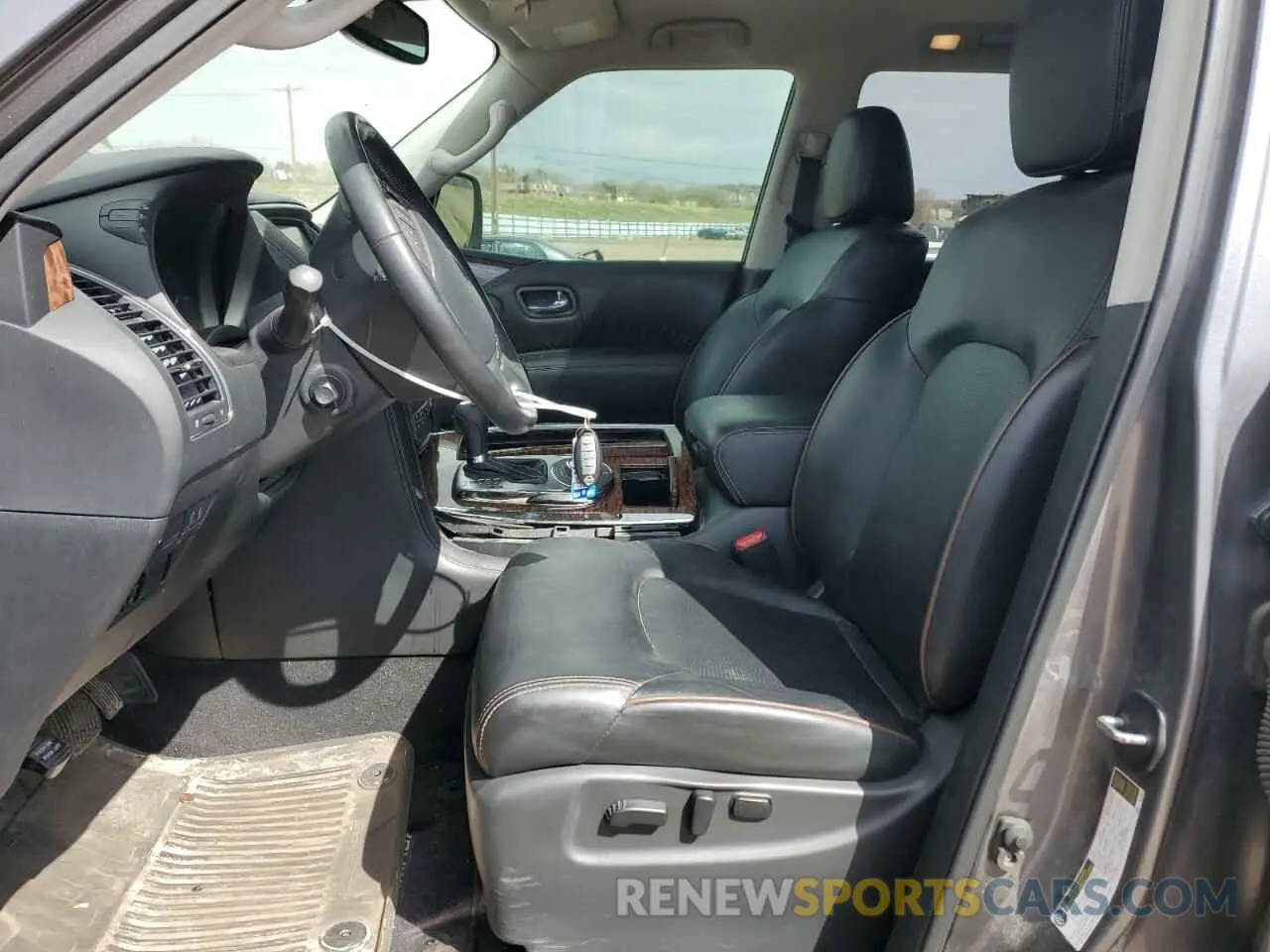 7 fotografías del automóvil dañado JN8AY2NC4KX512564 NISSAN ARMADA 2019