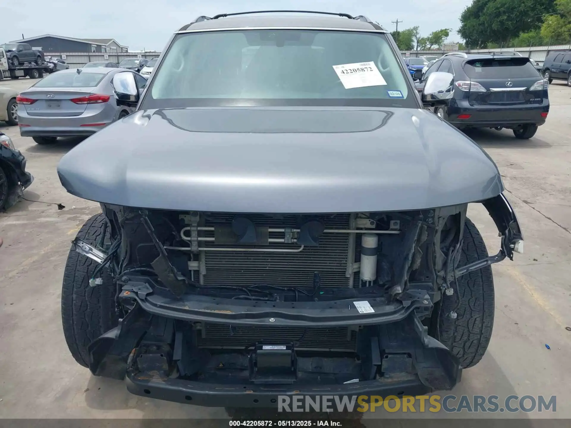 13 fotografías del automóvil dañado JN8AY2NC5KX510953 NISSAN ARMADA 2019