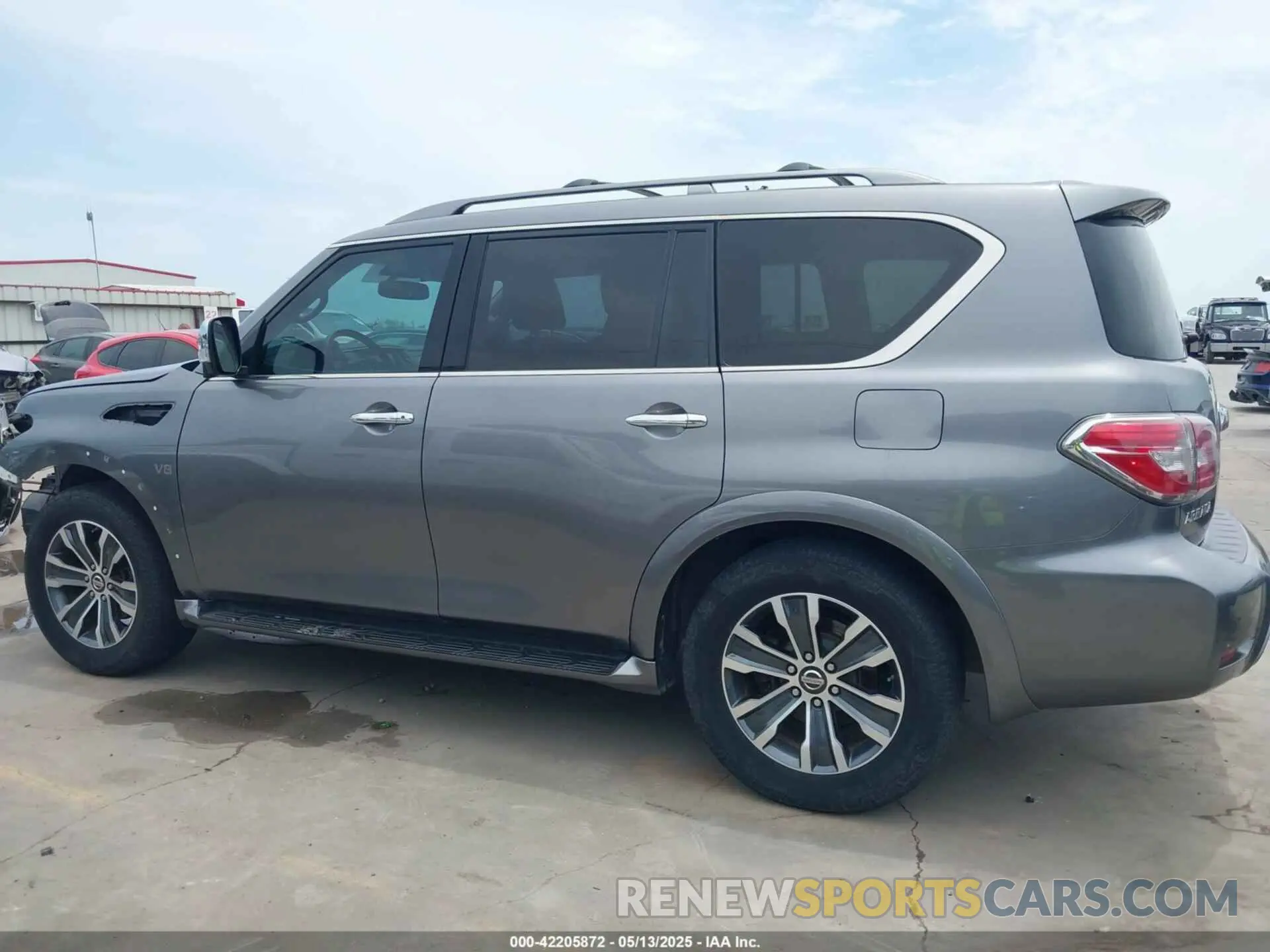 15 fotografías del automóvil dañado JN8AY2NC5KX510953 NISSAN ARMADA 2019