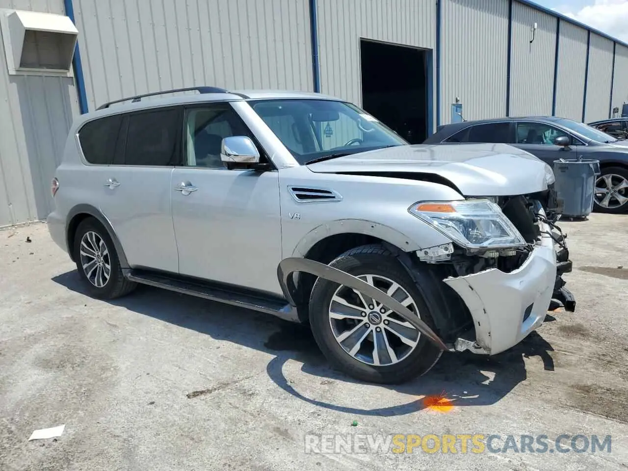 4 fotografías del automóvil dañado JN8AY2NC6K9585018 NISSAN ARMADA 2019