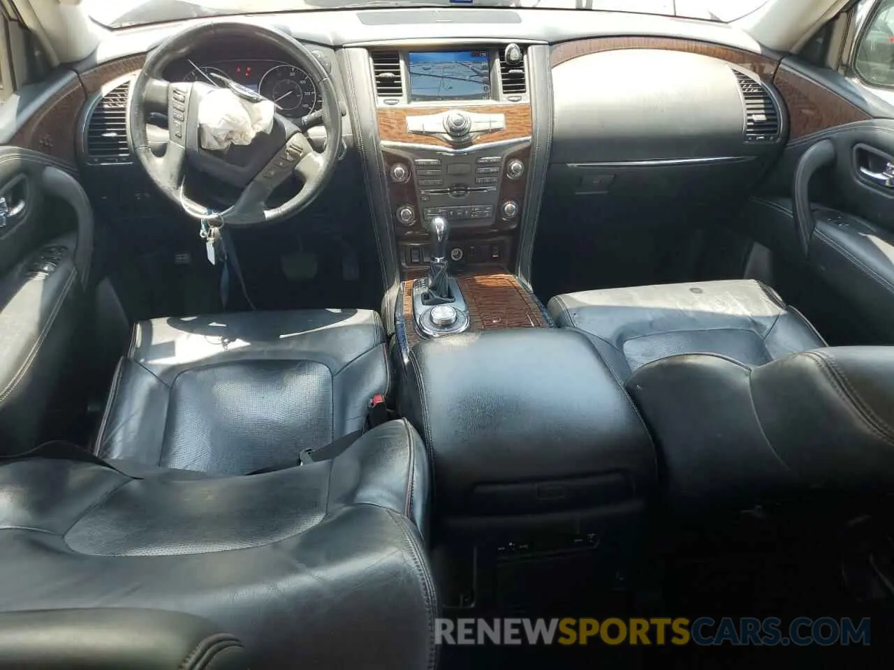 8 fotografías del automóvil dañado JN8AY2NC6K9585018 NISSAN ARMADA 2019