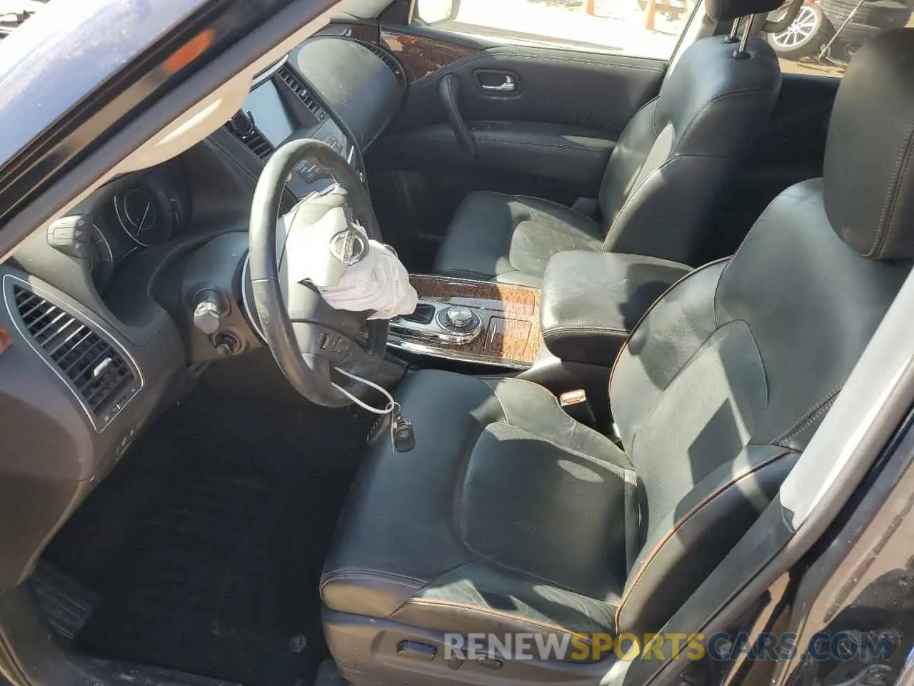 7 fotografías del automóvil dañado JN8AY2NC7KX512557 NISSAN ARMADA 2019