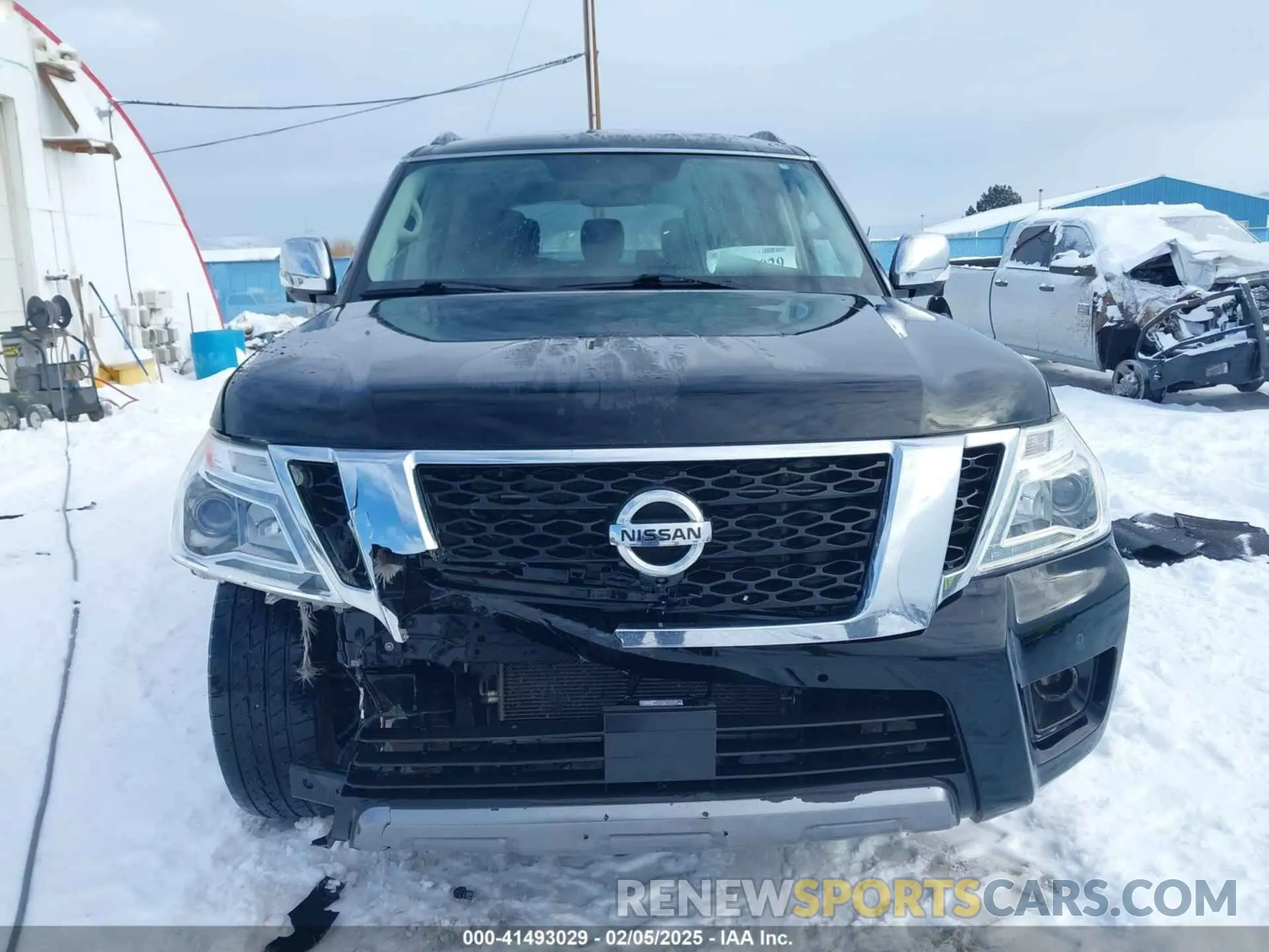 12 fotografías del automóvil dañado JN8AY2NC8K9583450 NISSAN ARMADA 2019