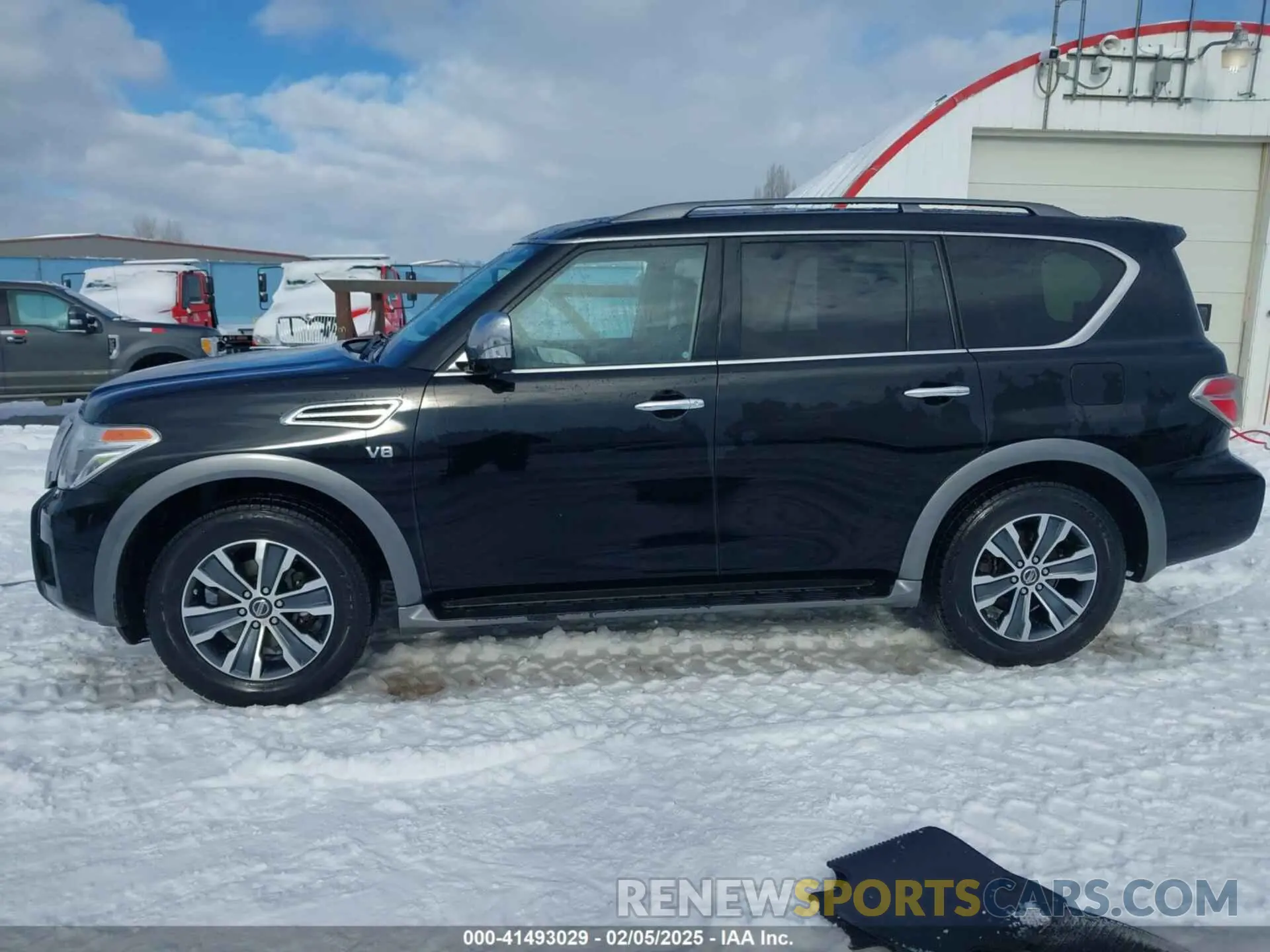 14 fotografías del automóvil dañado JN8AY2NC8K9583450 NISSAN ARMADA 2019