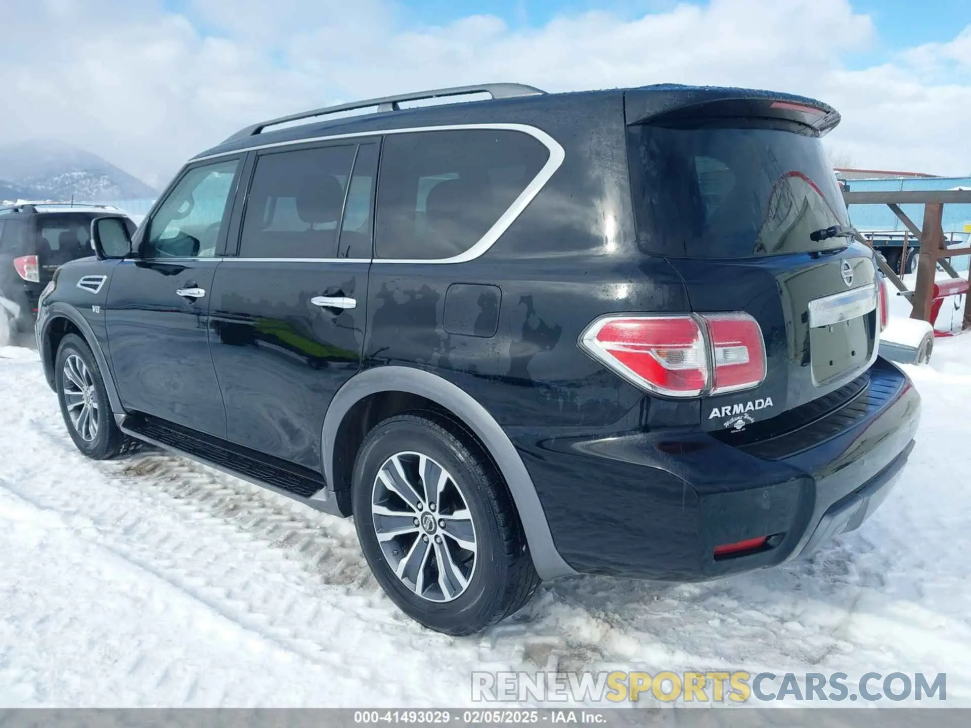 3 fotografías del automóvil dañado JN8AY2NC8K9583450 NISSAN ARMADA 2019