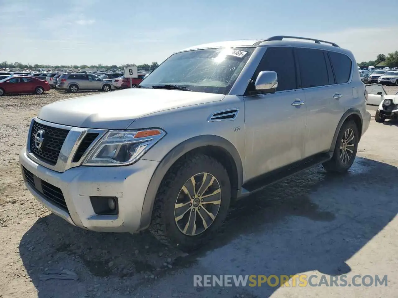1 fotografías del automóvil dañado JN8AY2NC8KX509294 NISSAN ARMADA 2019