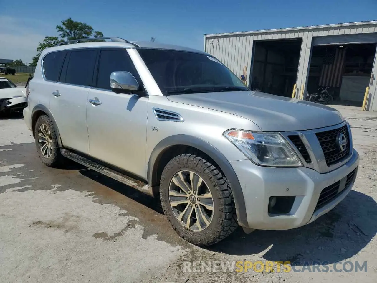 4 fotografías del automóvil dañado JN8AY2NC8KX509294 NISSAN ARMADA 2019