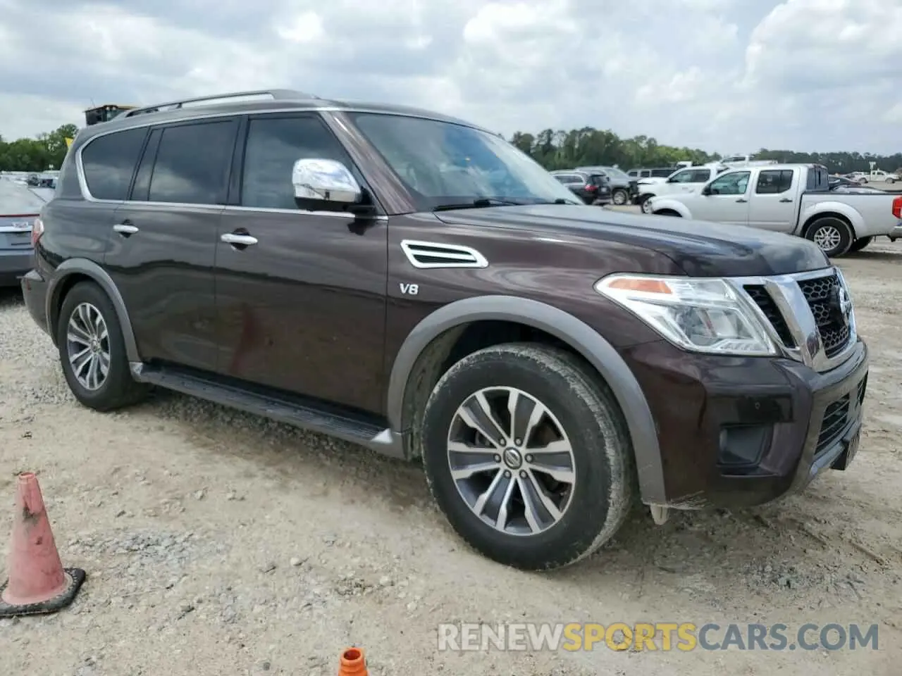 4 fotografías del automóvil dañado JN8AY2NCXKX510639 NISSAN ARMADA 2019