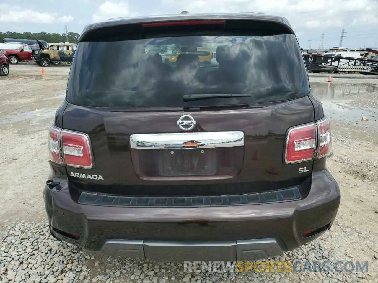 6 fotografías del automóvil dañado JN8AY2NCXKX510639 NISSAN ARMADA 2019