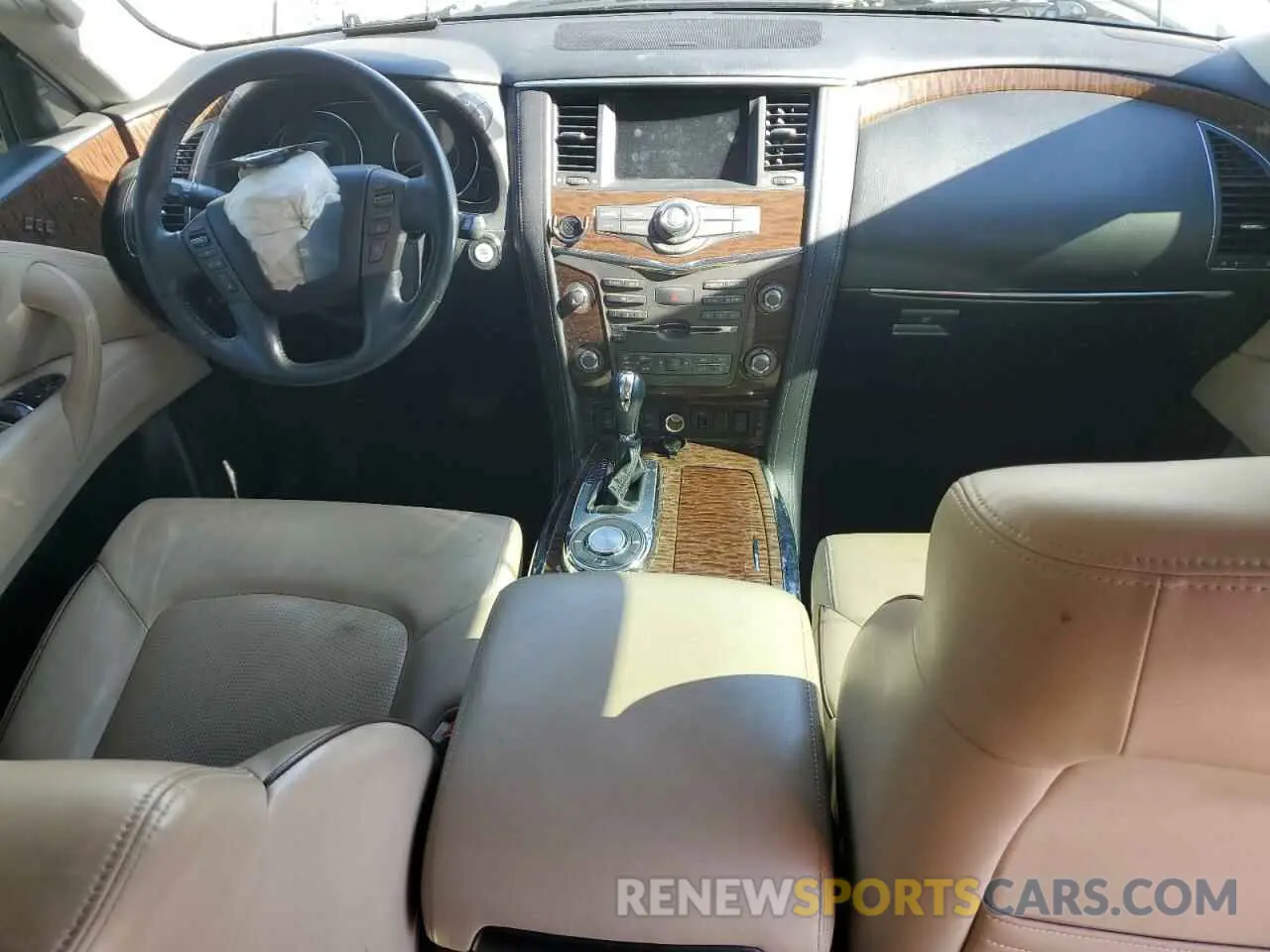 8 fotografías del automóvil dañado JN8AY2ND0K9086367 NISSAN ARMADA 2019