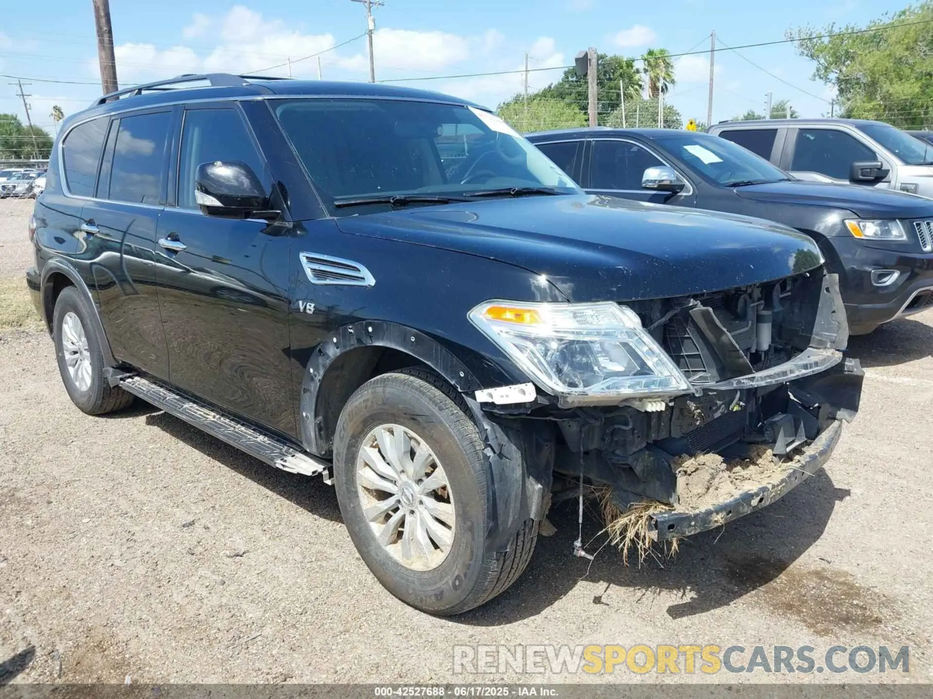 1 fotografías del automóvil dañado JN8AY2ND0K9092167 NISSAN ARMADA 2019
