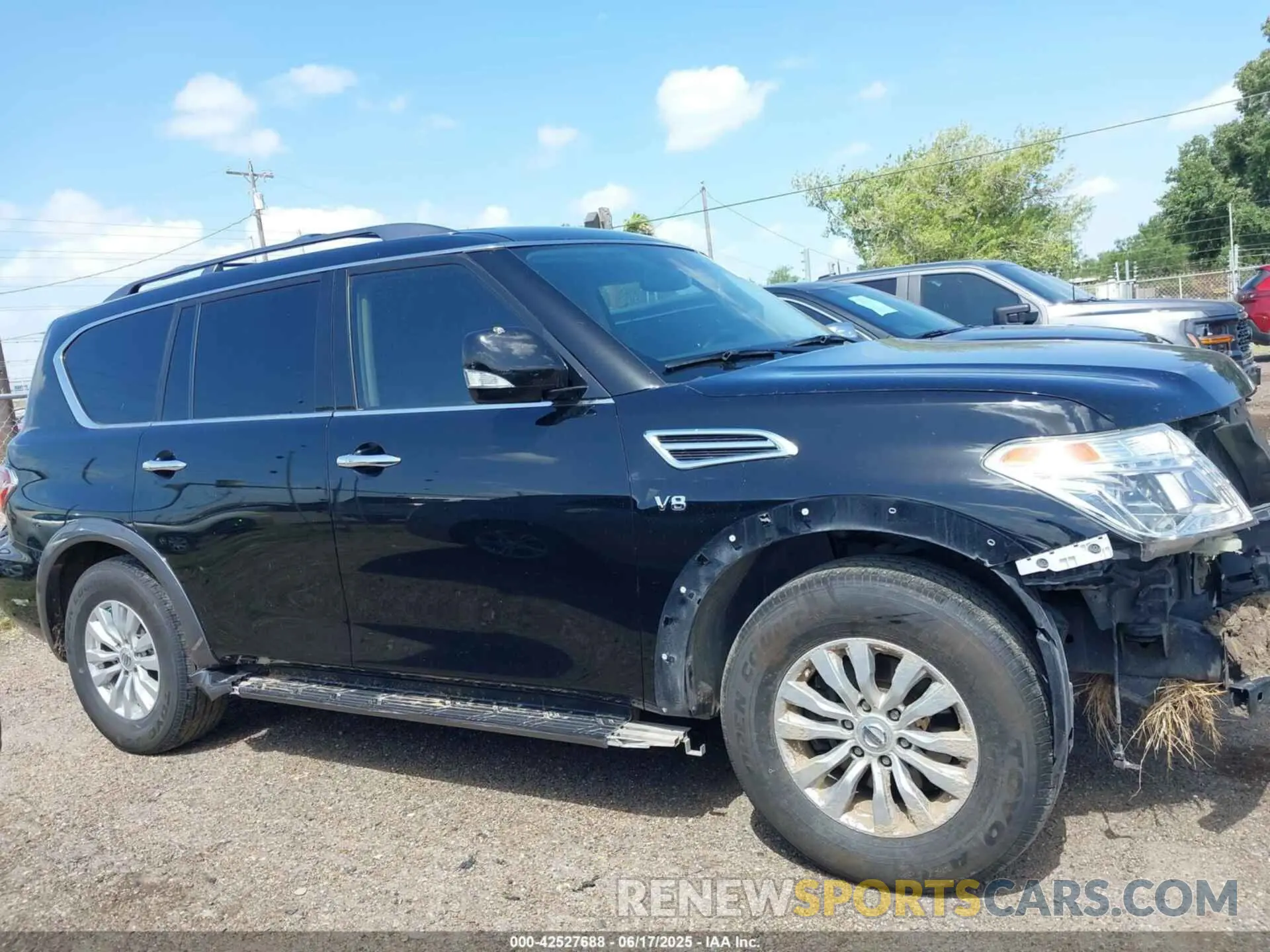 13 fotografías del automóvil dañado JN8AY2ND0K9092167 NISSAN ARMADA 2019