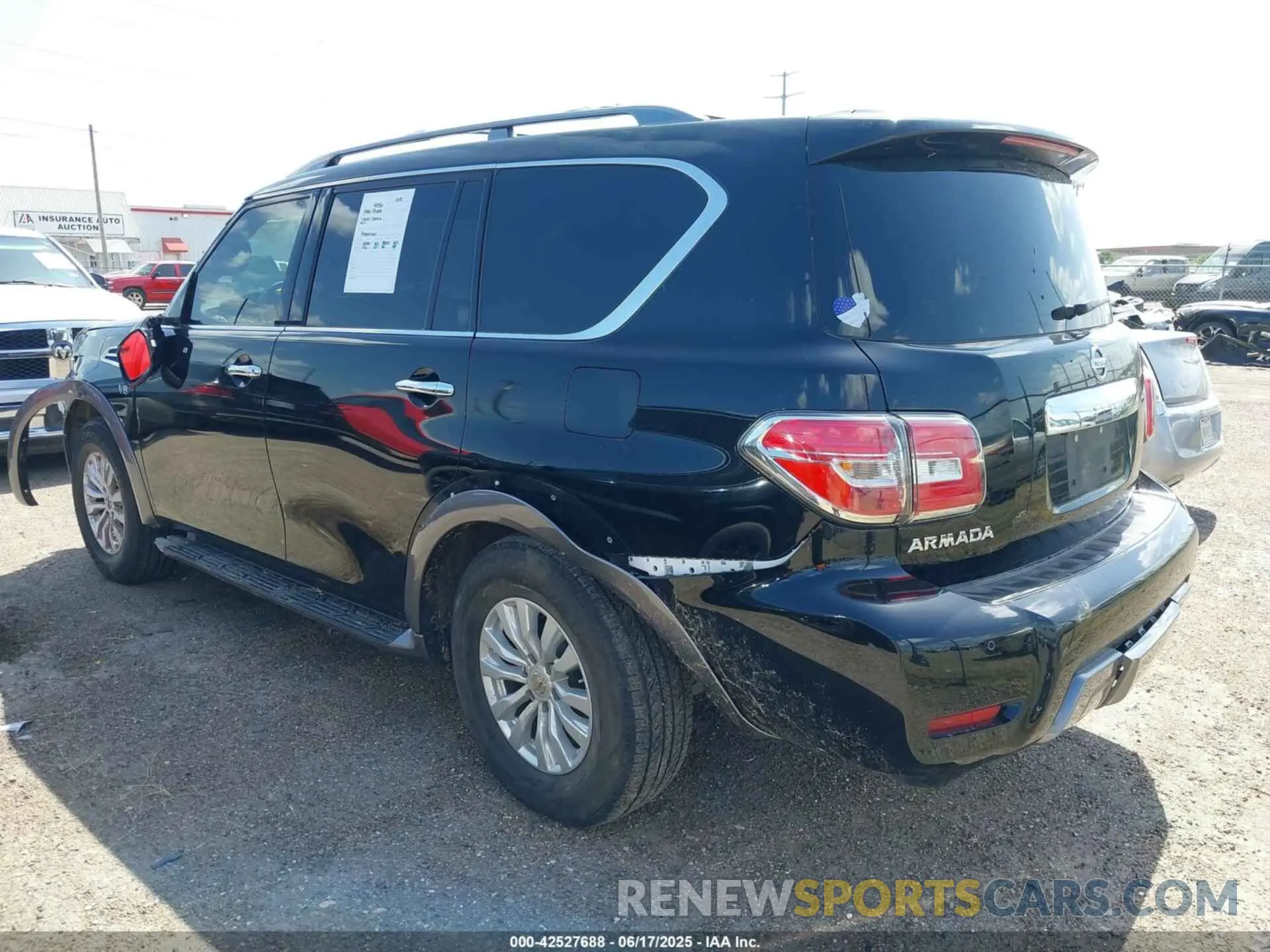 3 fotografías del automóvil dañado JN8AY2ND0K9092167 NISSAN ARMADA 2019