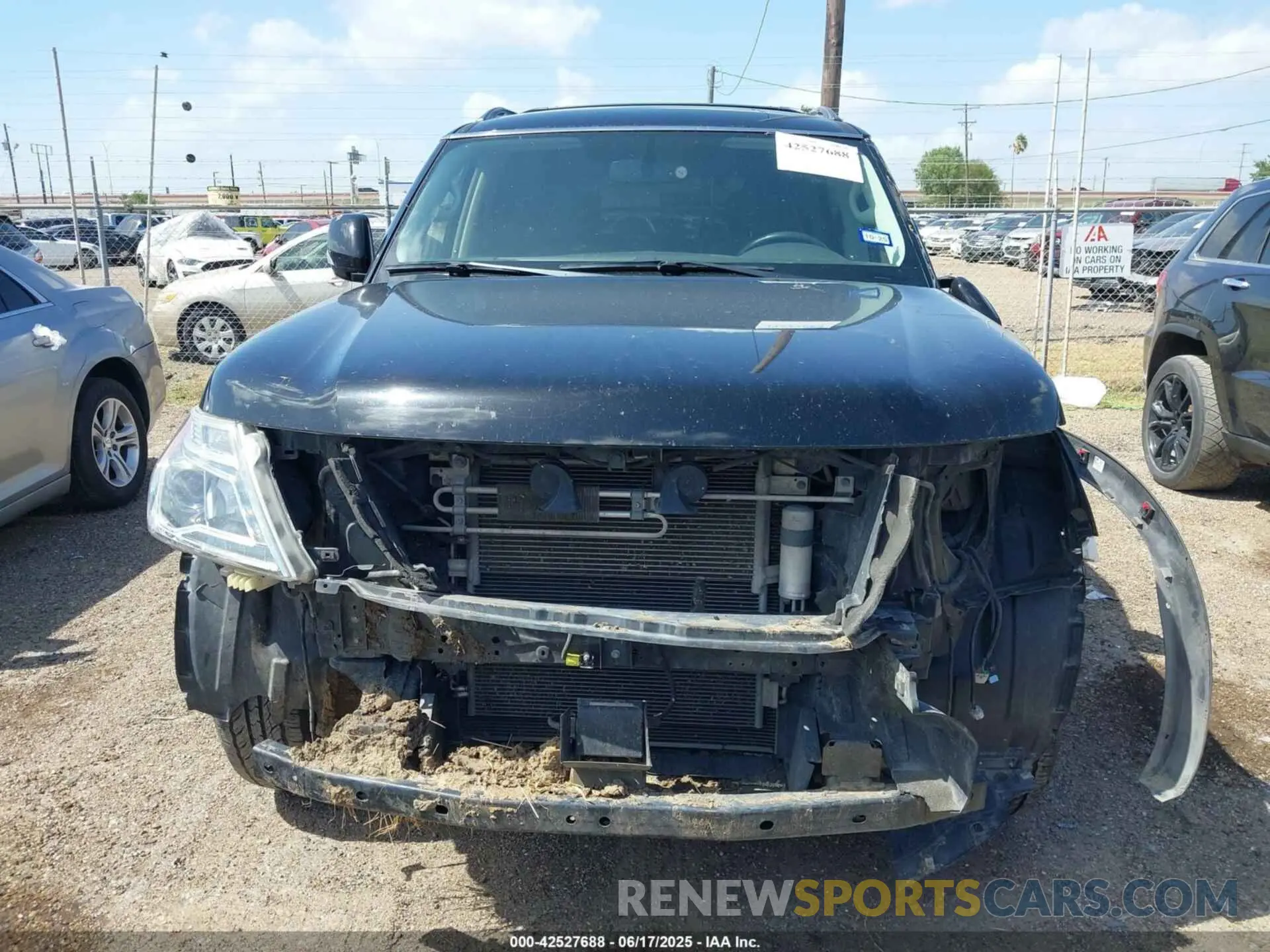 6 fotografías del automóvil dañado JN8AY2ND0K9092167 NISSAN ARMADA 2019