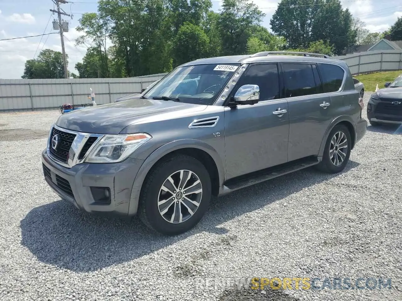 1 fotografías del automóvil dañado JN8AY2ND0K9092444 NISSAN ARMADA 2019