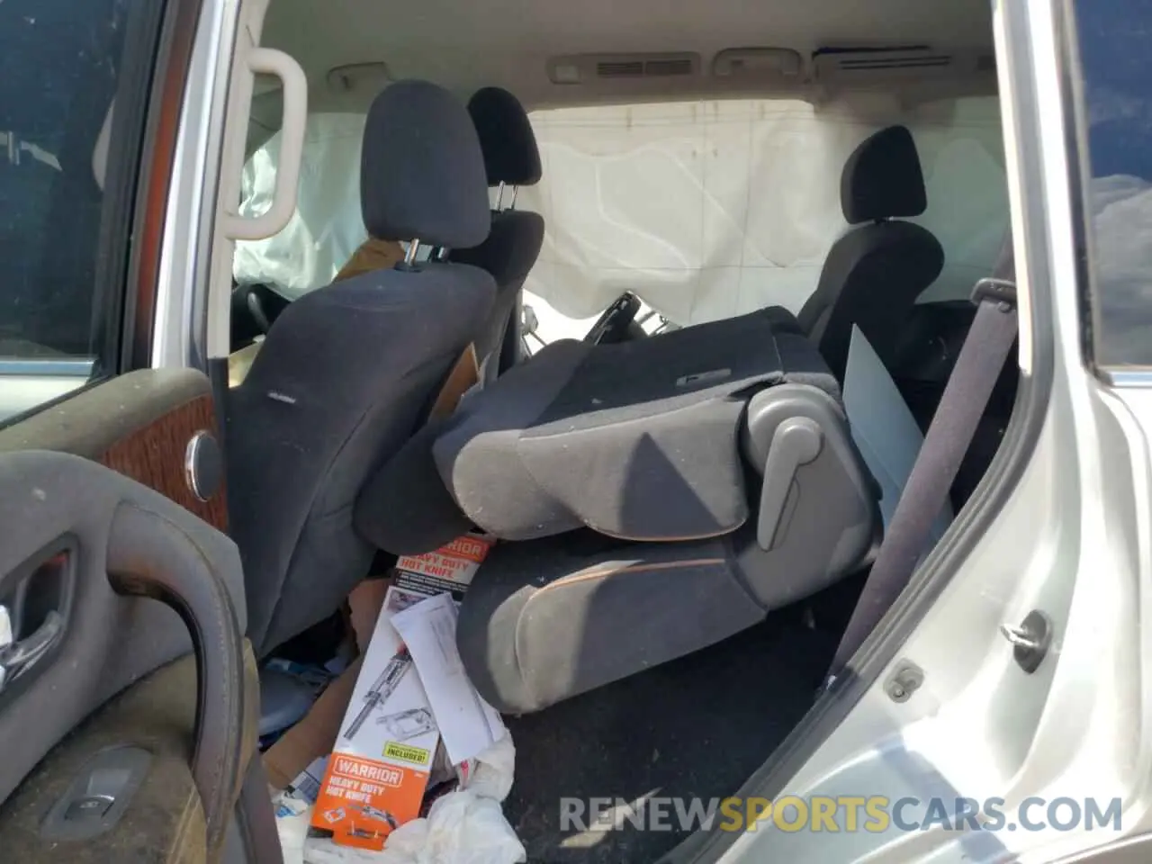11 fotografías del automóvil dañado JN8AY2ND1K9091190 NISSAN ARMADA 2019