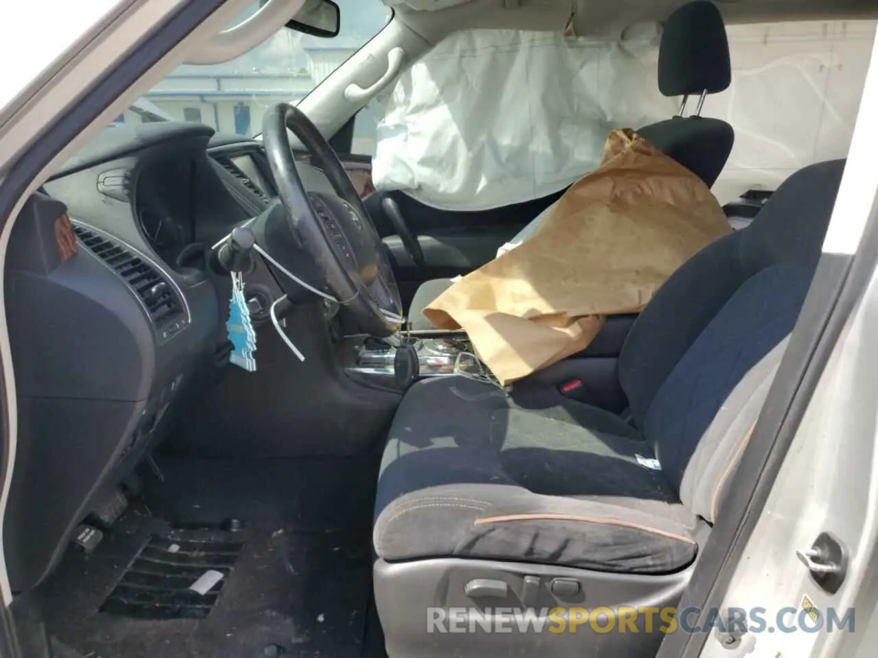7 fotografías del automóvil dañado JN8AY2ND1K9091190 NISSAN ARMADA 2019