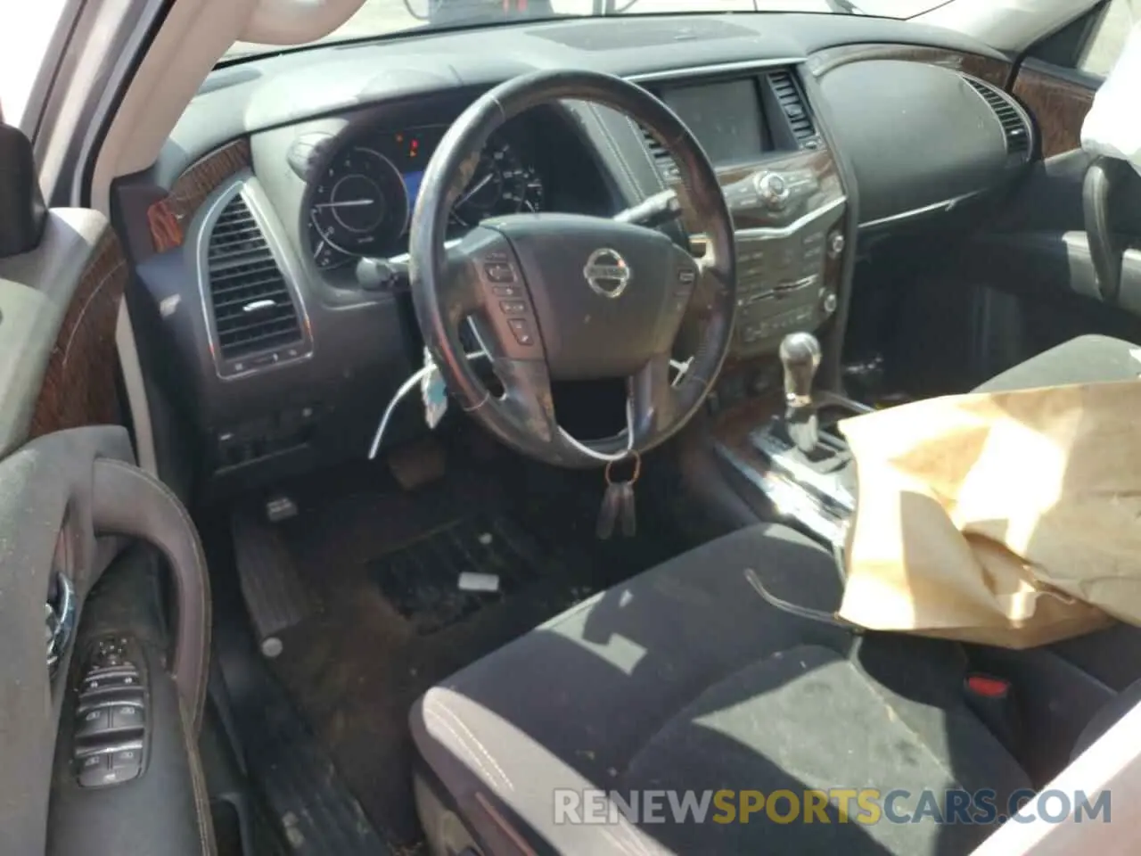 8 fotografías del automóvil dañado JN8AY2ND1K9091190 NISSAN ARMADA 2019