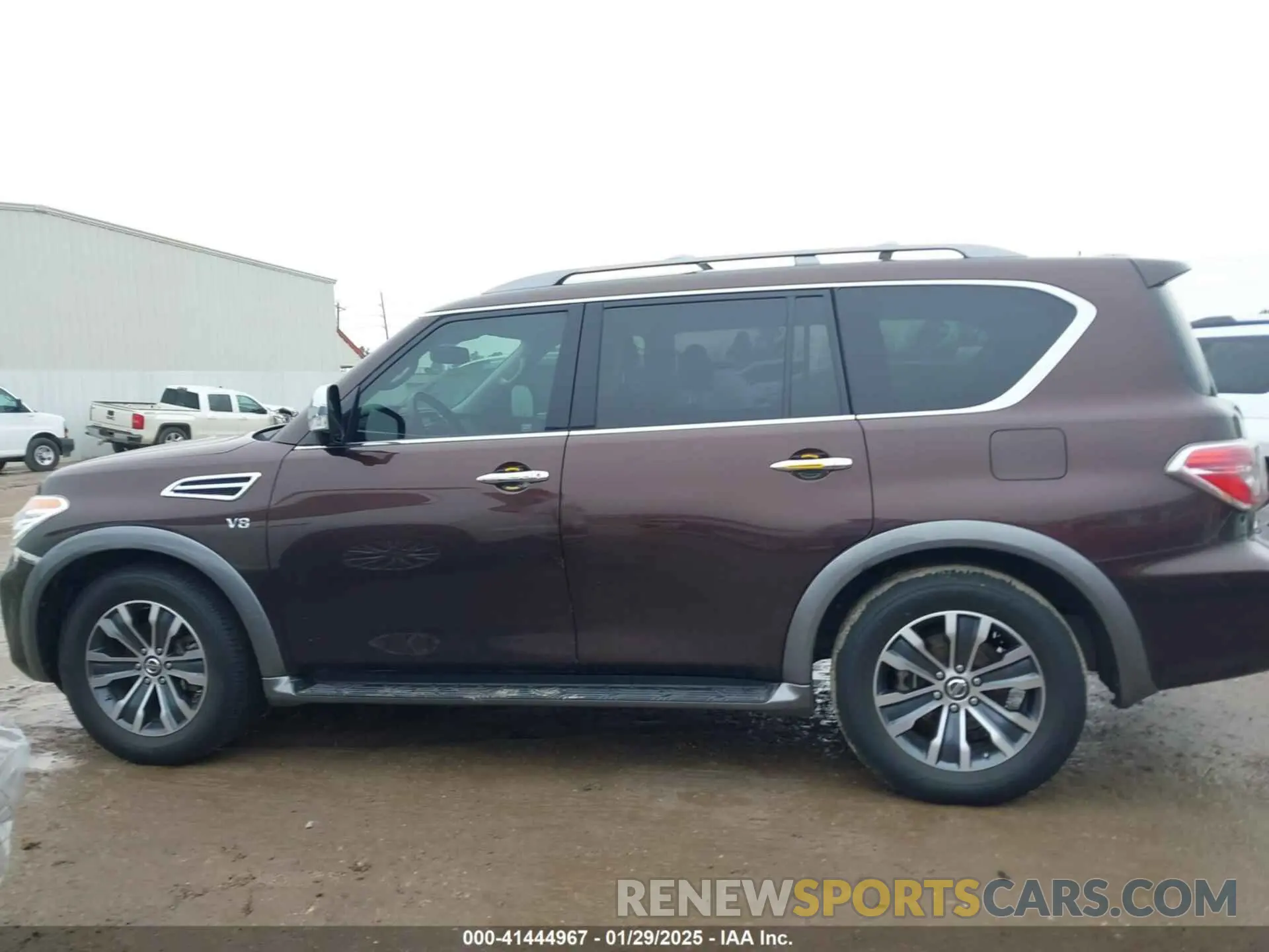 14 fotografías del automóvil dañado JN8AY2ND1K9092100 NISSAN ARMADA 2019