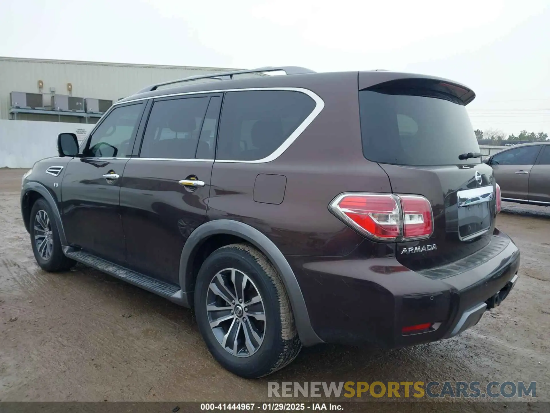 3 fotografías del automóvil dañado JN8AY2ND1K9092100 NISSAN ARMADA 2019