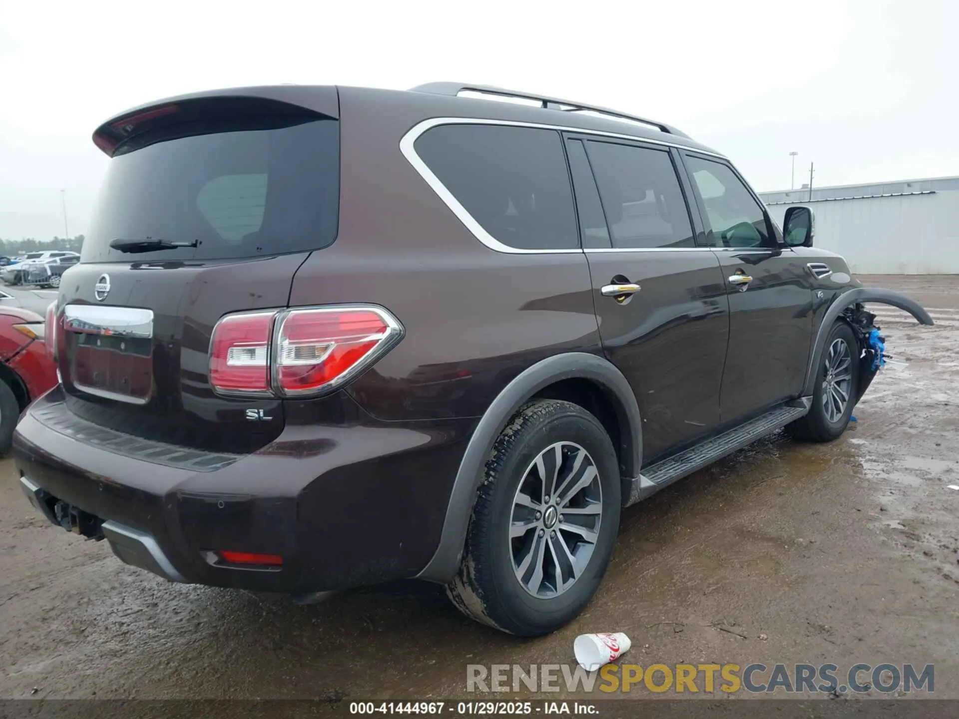 4 fotografías del automóvil dañado JN8AY2ND1K9092100 NISSAN ARMADA 2019