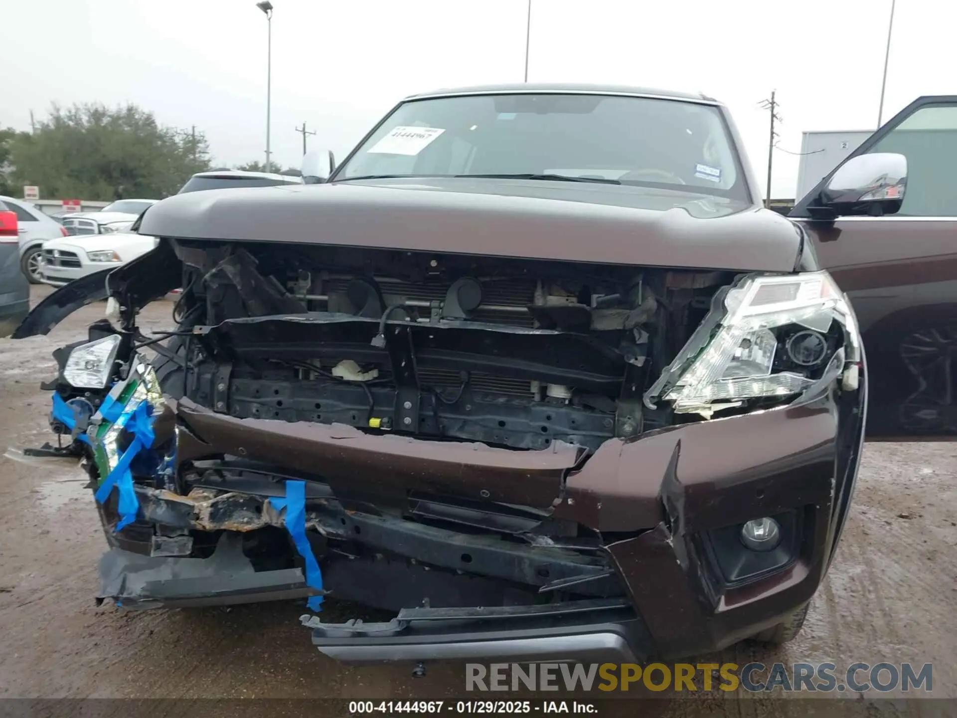 6 fotografías del automóvil dañado JN8AY2ND1K9092100 NISSAN ARMADA 2019