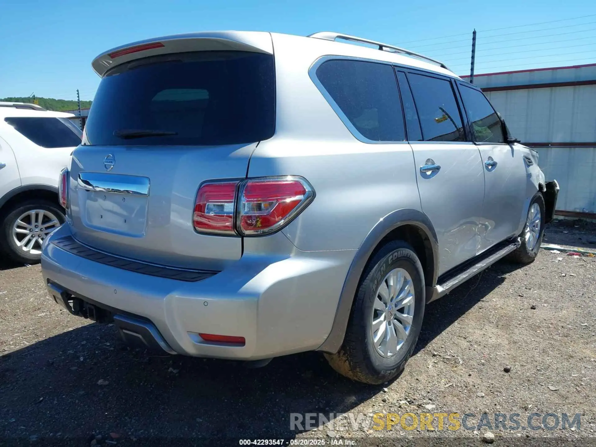 4 fotografías del automóvil dañado JN8AY2ND1KX009177 NISSAN ARMADA 2019