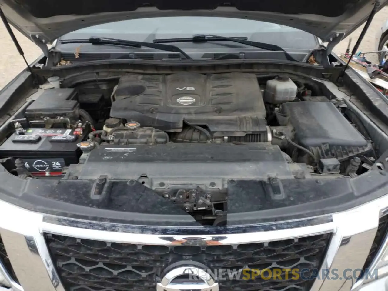 12 fotografías del automóvil dañado JN8AY2ND2K9089352 NISSAN ARMADA 2019