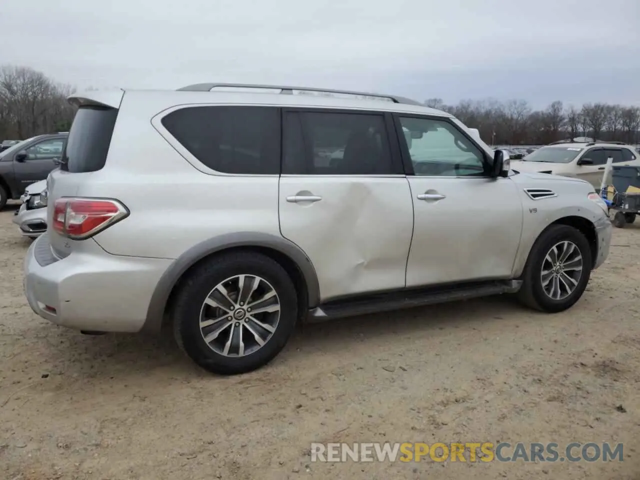 3 fotografías del automóvil dañado JN8AY2ND2K9089352 NISSAN ARMADA 2019