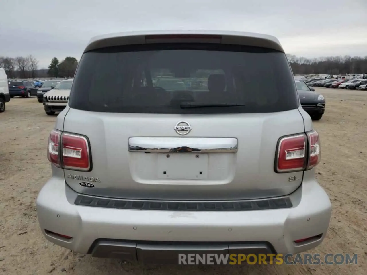 6 fotografías del automóvil dañado JN8AY2ND2K9089352 NISSAN ARMADA 2019