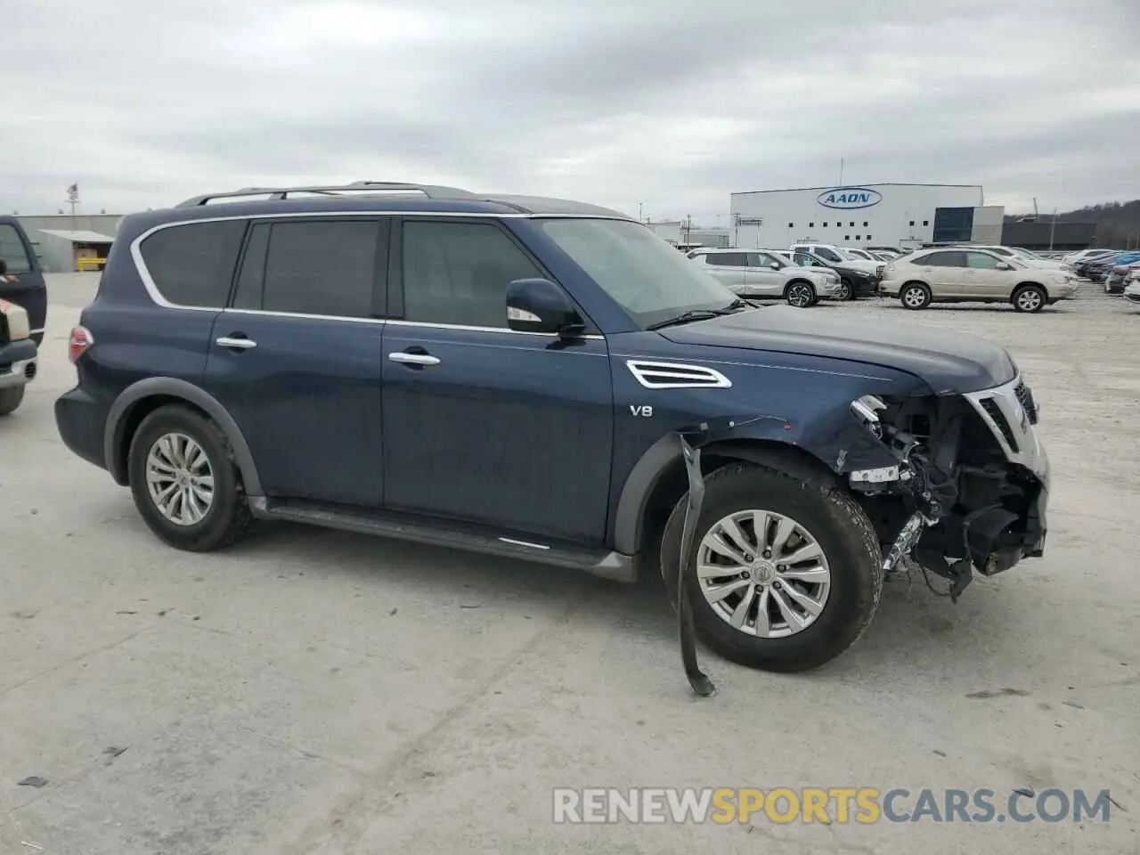 4 fotografías del automóvil dañado JN8AY2ND3K9089263 NISSAN ARMADA 2019