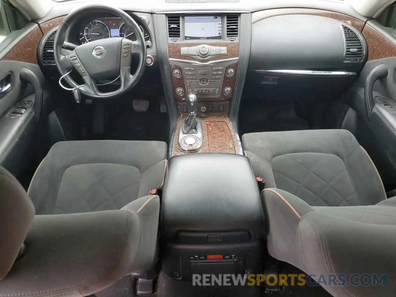 8 fotografías del automóvil dañado JN8AY2ND3K9089263 NISSAN ARMADA 2019