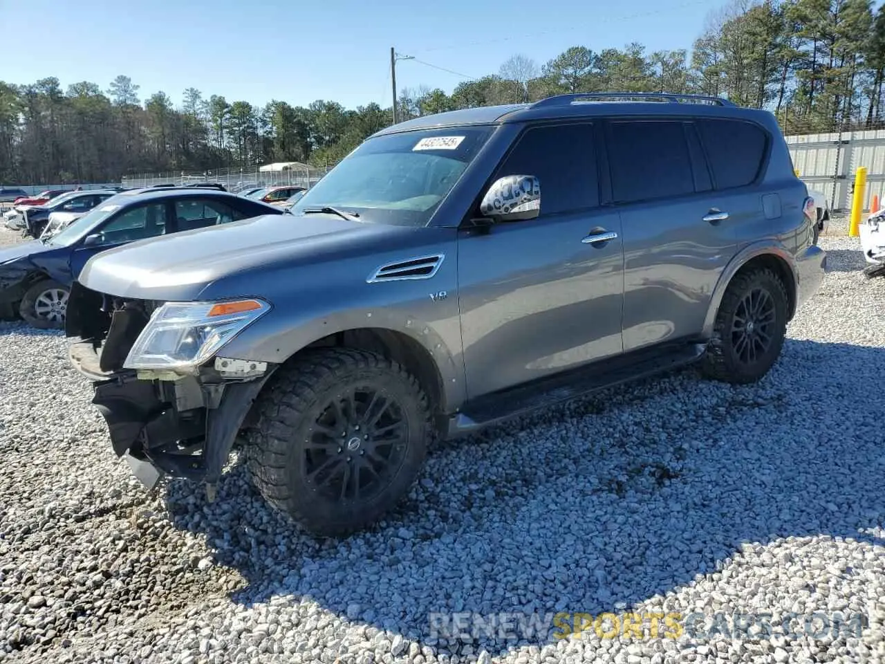1 fotografías del automóvil dañado JN8AY2ND4K9088641 NISSAN ARMADA 2019