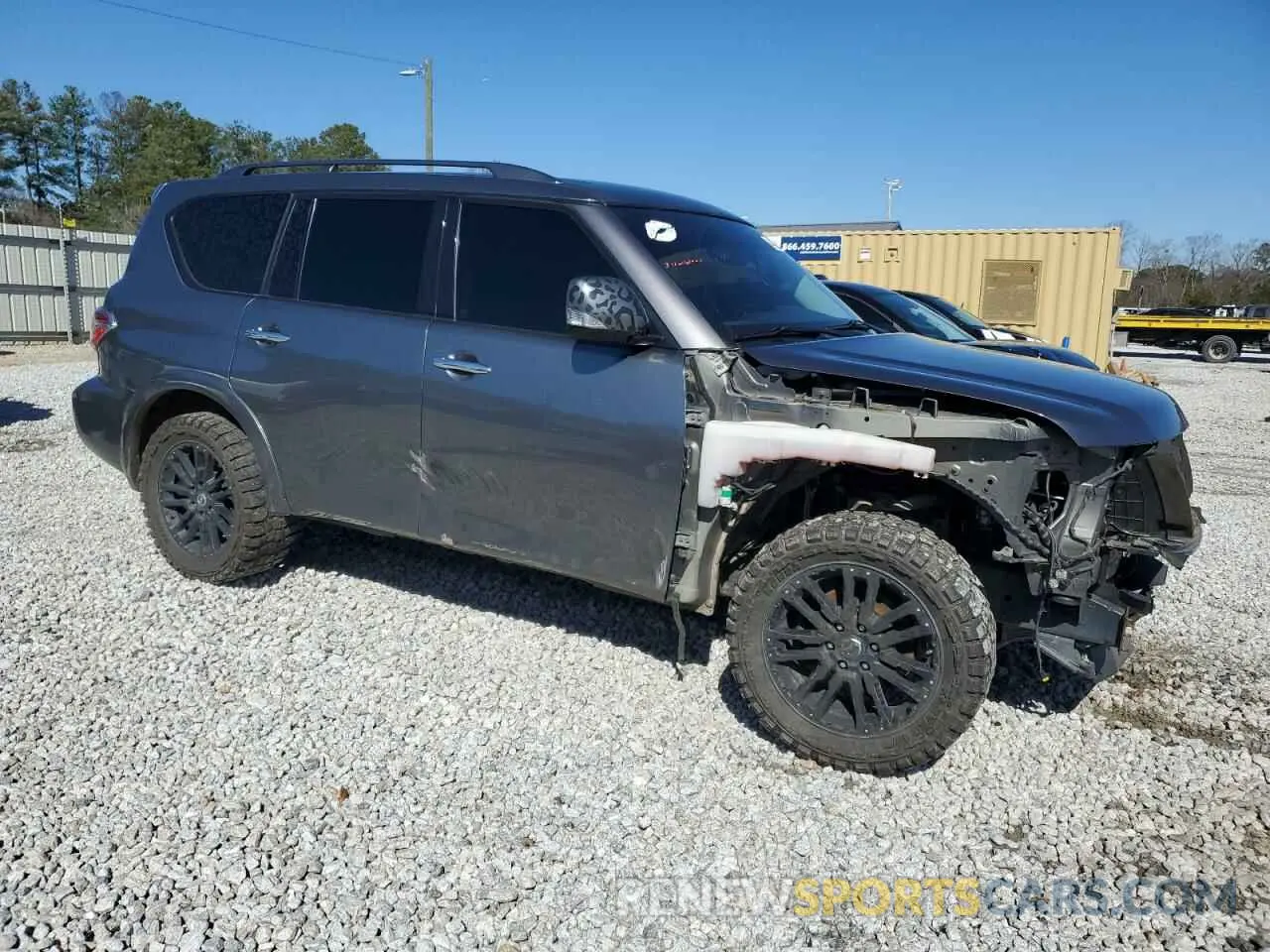 4 fotografías del automóvil dañado JN8AY2ND4K9088641 NISSAN ARMADA 2019