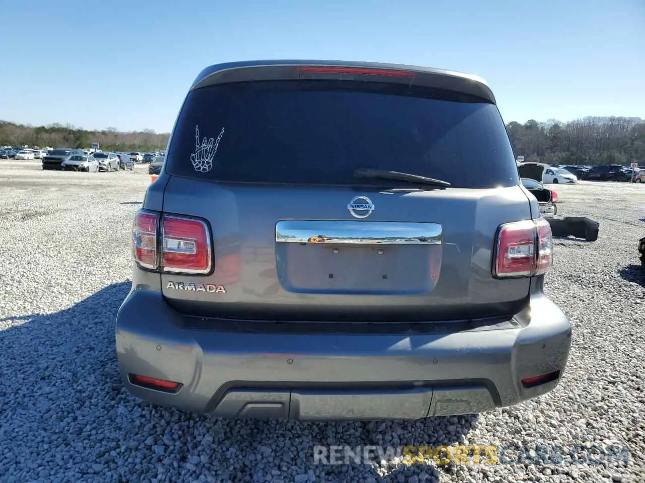 6 fotografías del automóvil dañado JN8AY2ND4K9088641 NISSAN ARMADA 2019