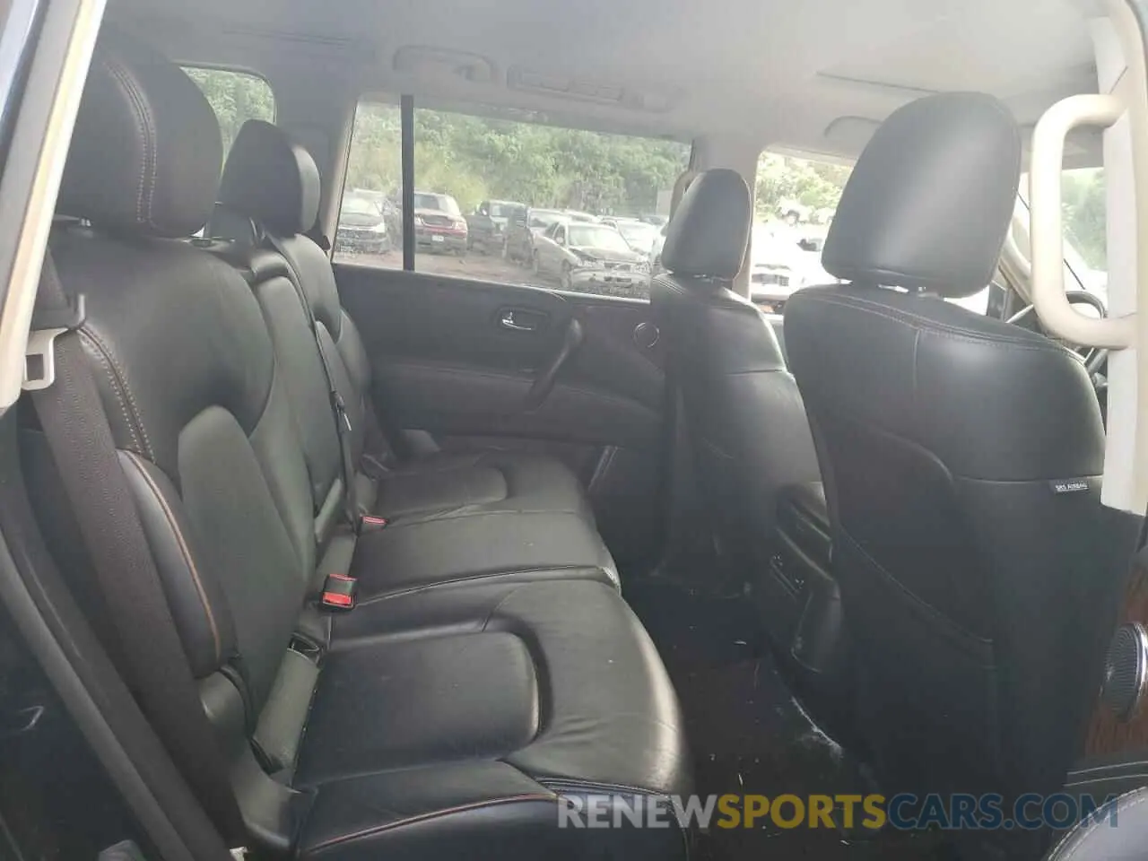 11 fotografías del automóvil dañado JN8AY2ND5K9085148 NISSAN ARMADA 2019