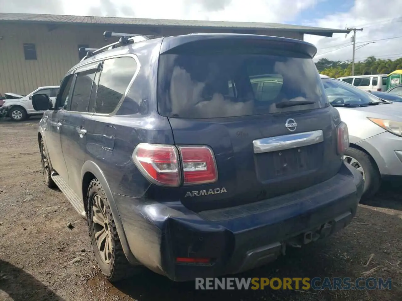 2 fotografías del automóvil dañado JN8AY2ND5K9085148 NISSAN ARMADA 2019